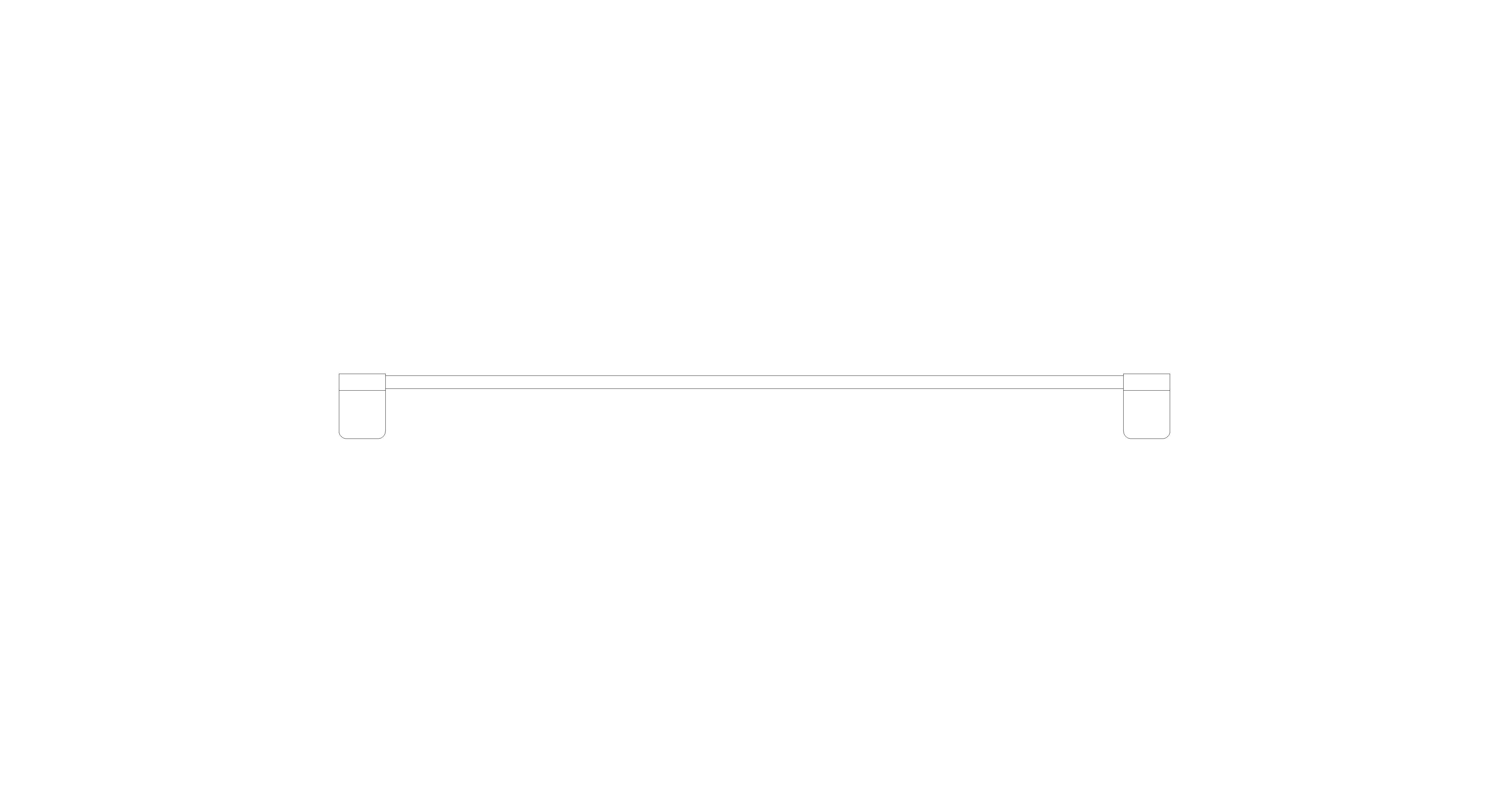 bimstore front image of American Standard - Acacia Towel Bar 600mm - F51393-CHADY46
