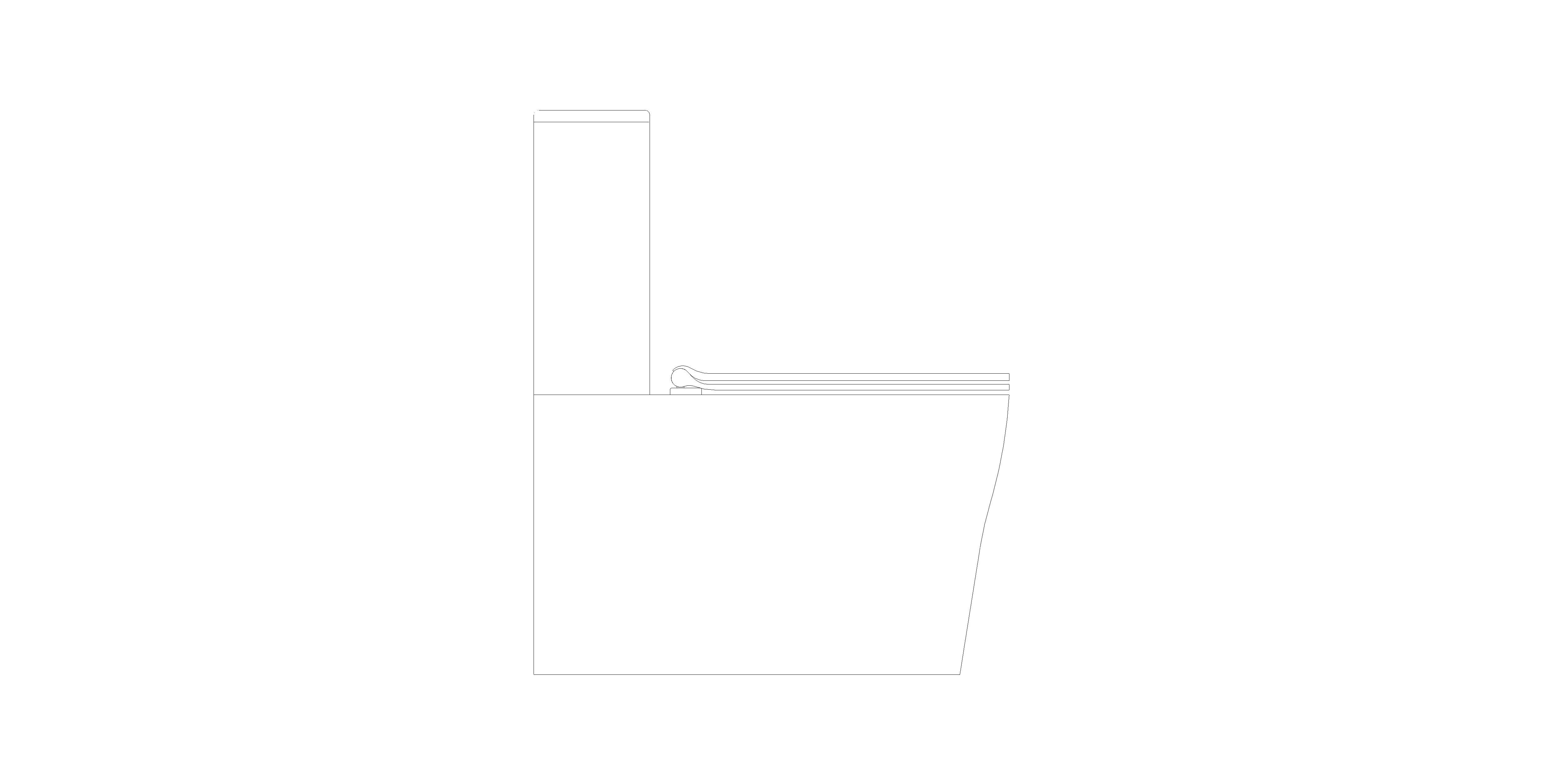 Product: Signature Close Coupled Back to Wall Toilet - Back Inlet - ANZAS-3322/4322BI