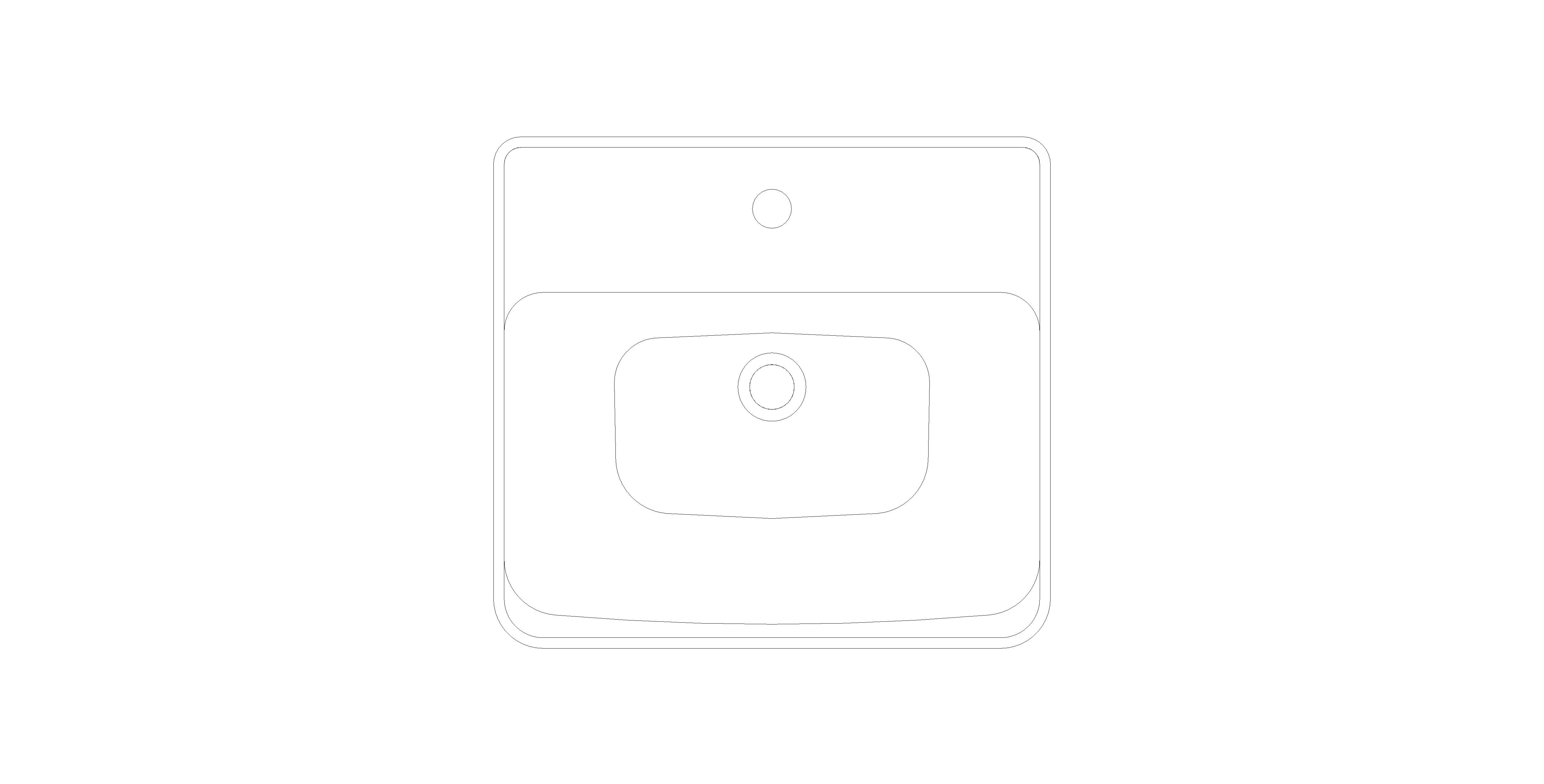 Product: Acacia E Lava Semi Counter - C0519000-1MA01