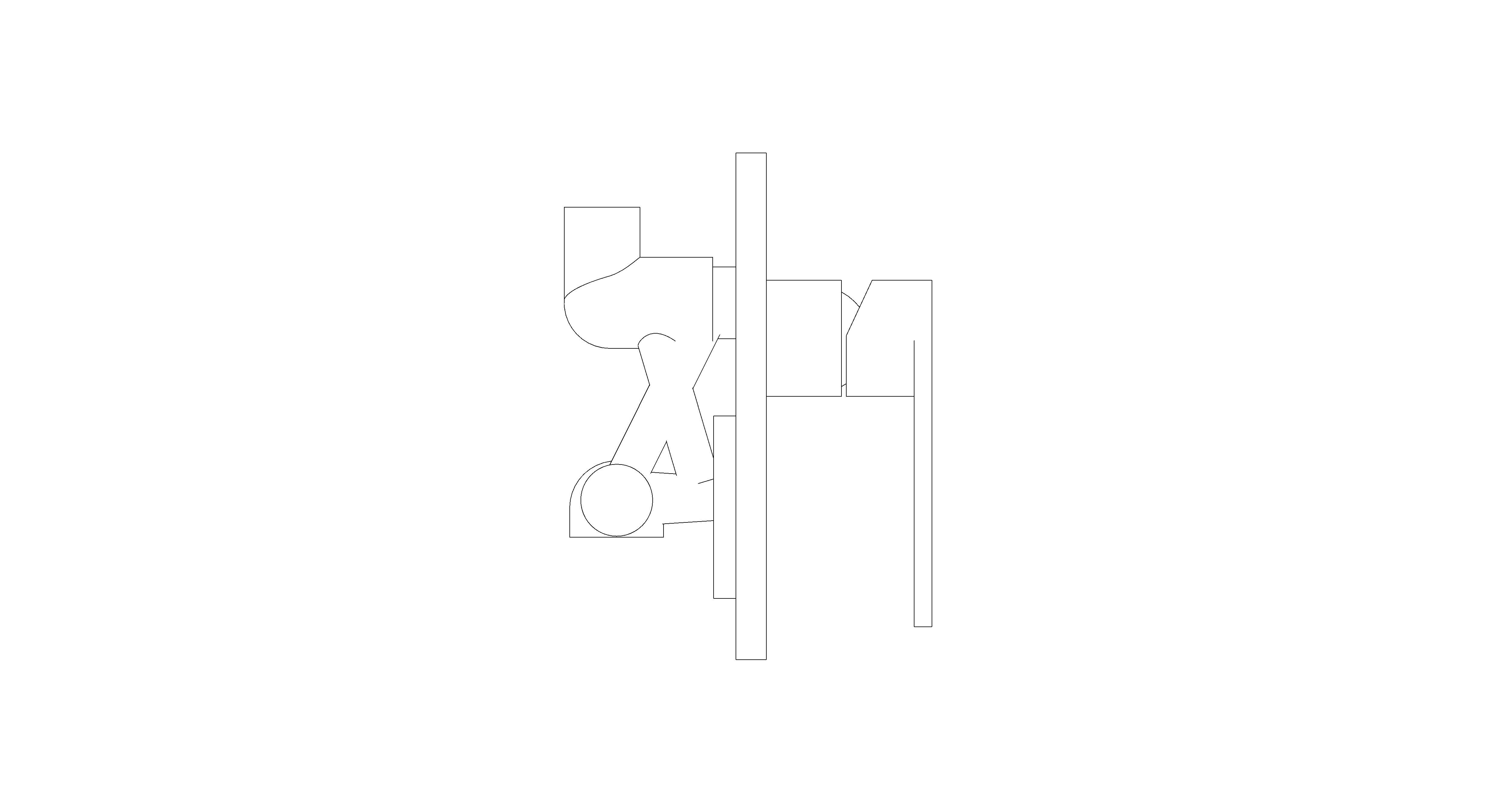 bimstore side image of American Standard - Codie Concealed Shower Mixing Valve - FFASB222-7T9500BT0