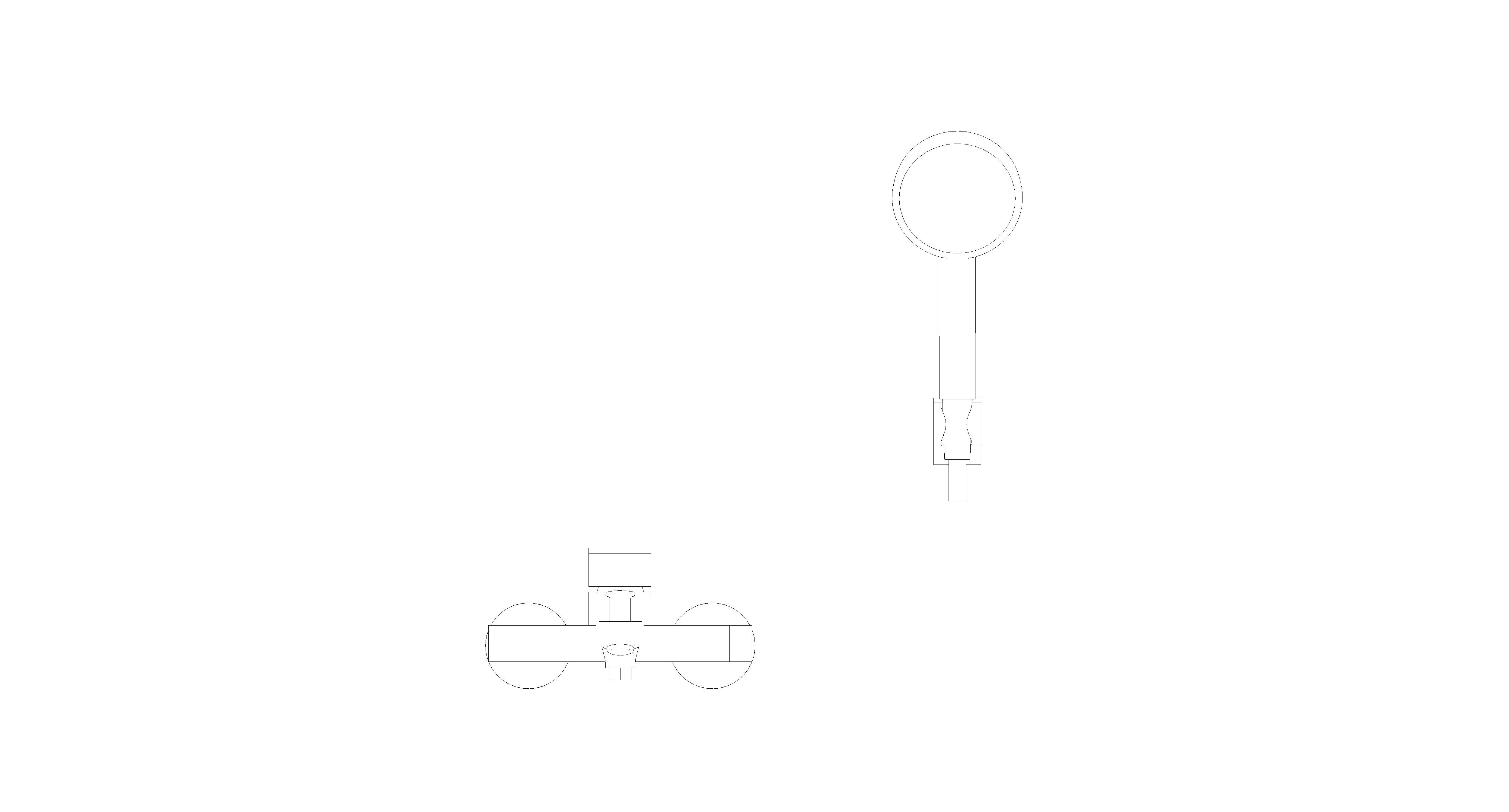 bimstore front image of American Standard - Codie Exposed Shower Mixer W/Handspray - FFASB212-7T1500BT0