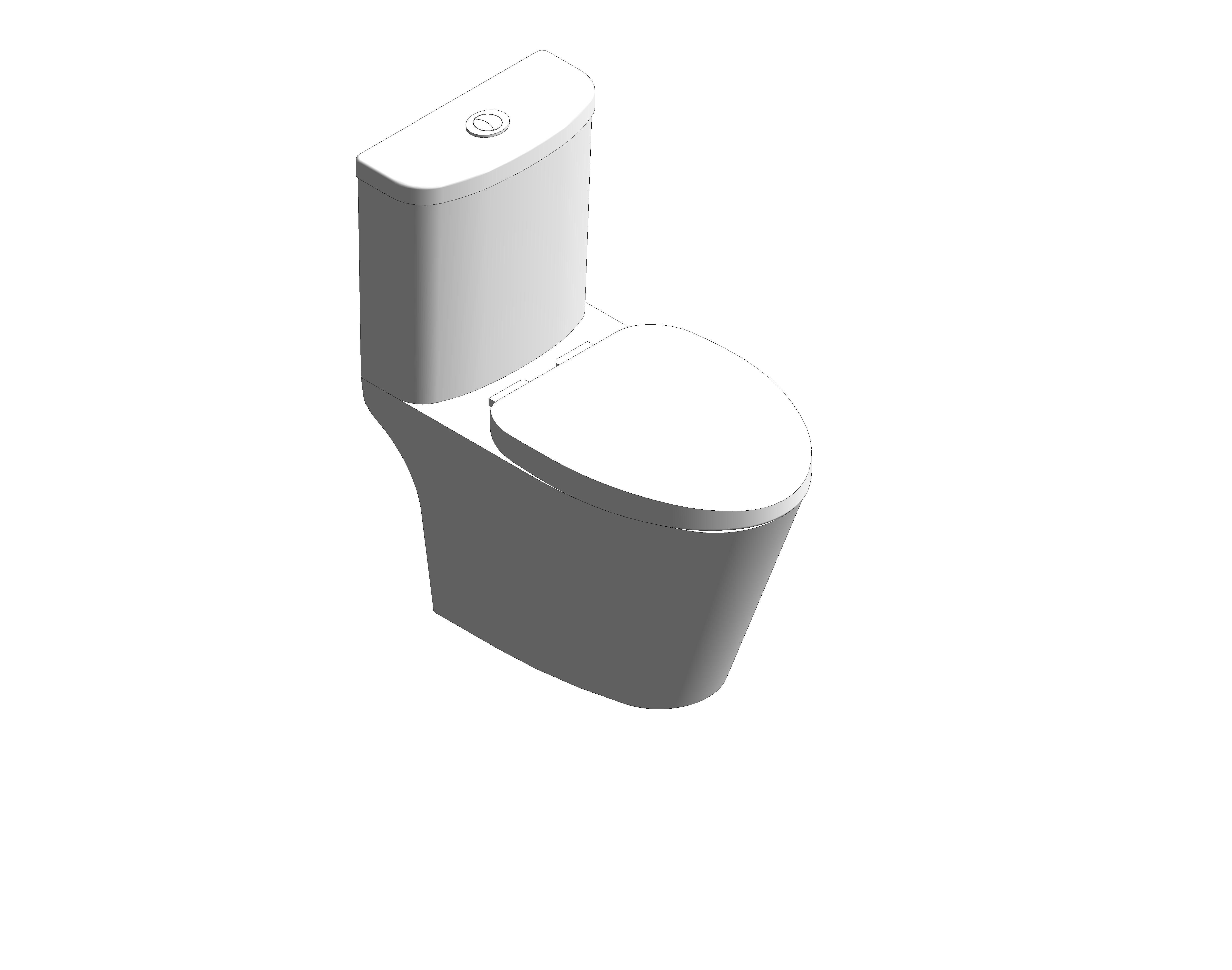 Product: Compact Codie Close Coupled Toilet - CL24075-6DACTCB