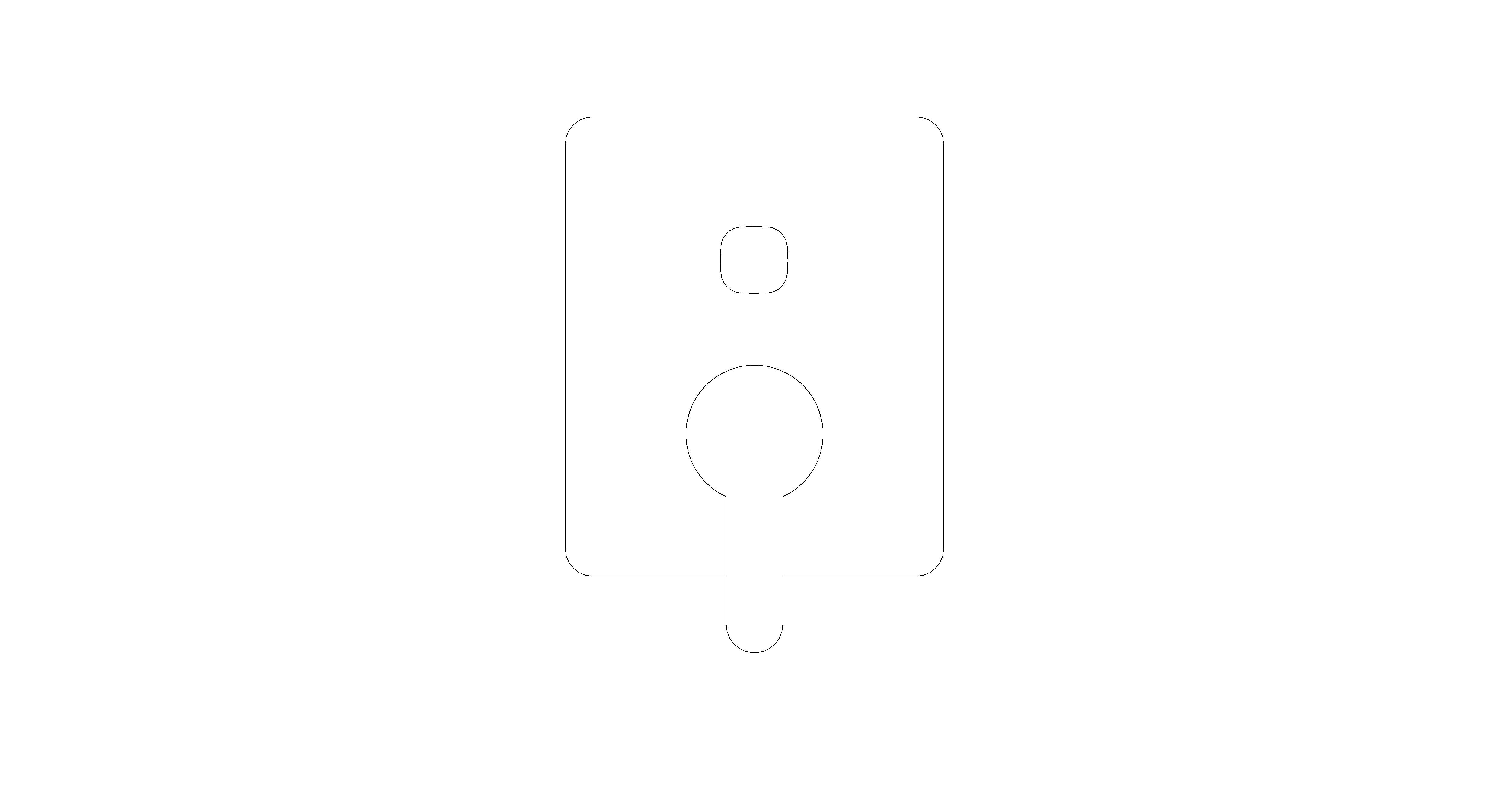 bimstore front image of American Standard - Concept Concealed BnS Mixer - FFAS1420-6T9500BT0