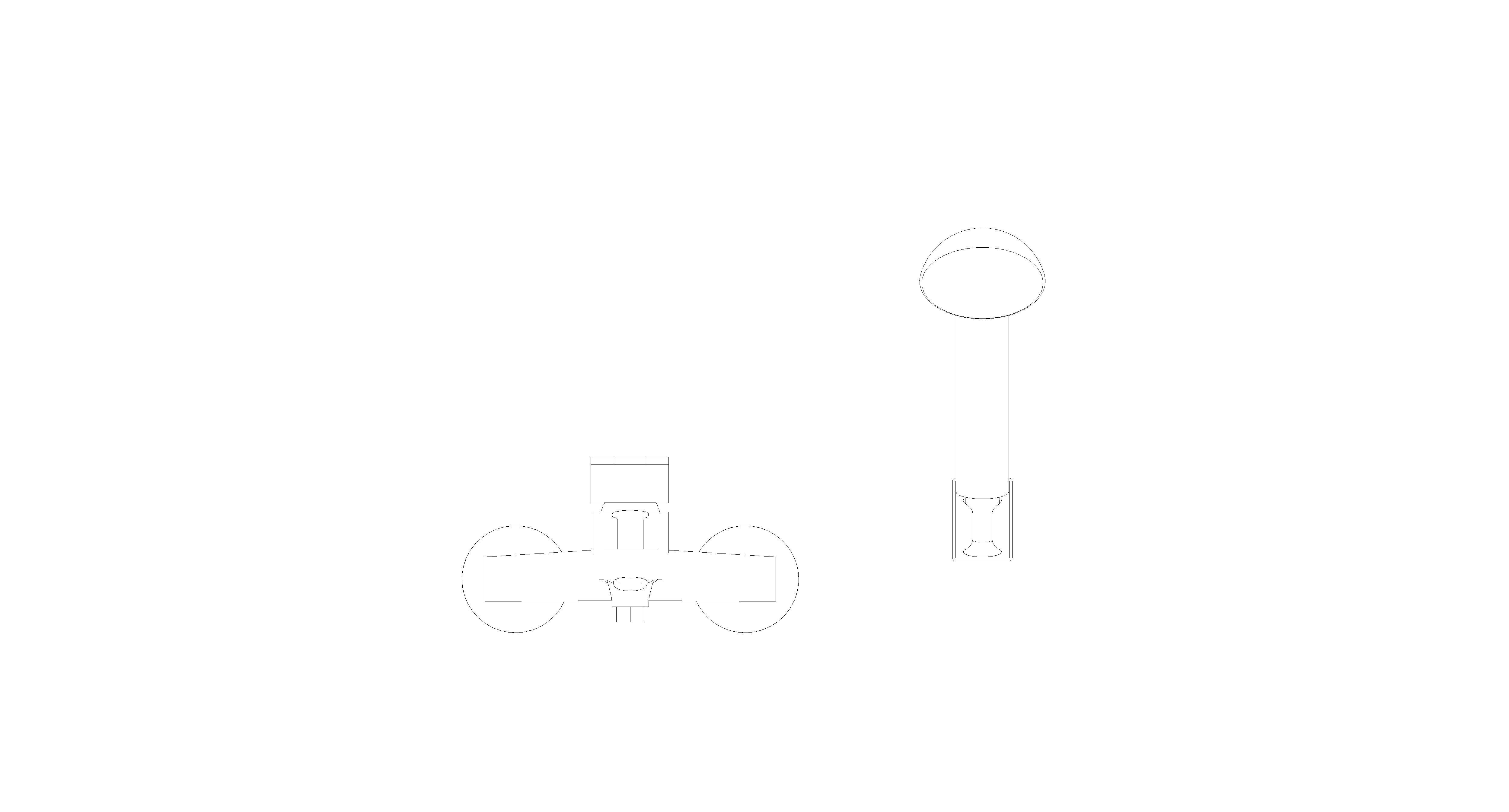 bimstore front image of American Standard - Concept Exp. Bath/Shower Mixer W/Shower Set - FFAS1411-6T3500BT0