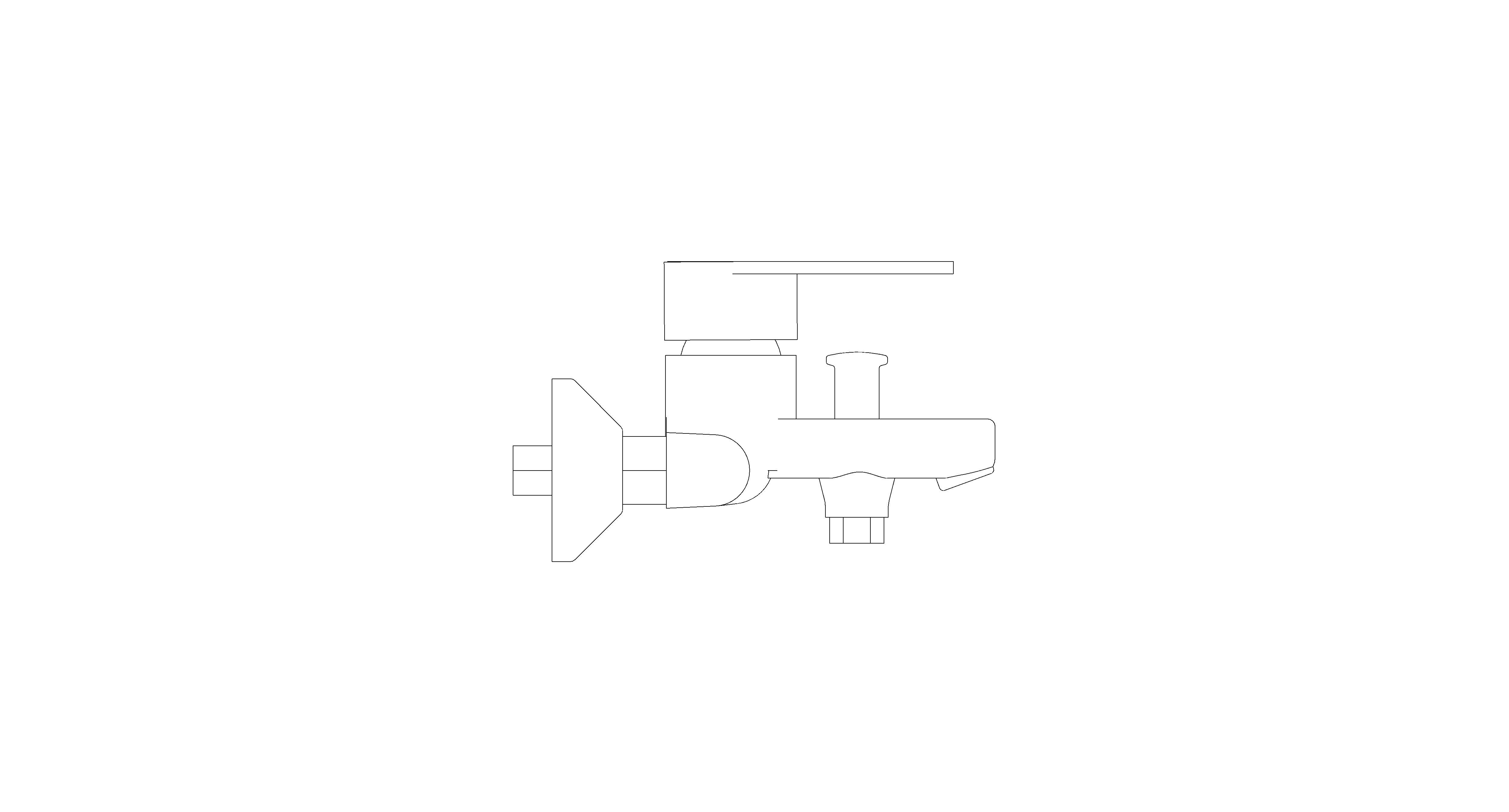 bimstore side image of American Standard - Concept Exposed BnS (W/Shower Kit) - FFAS1411-6T2500BT0