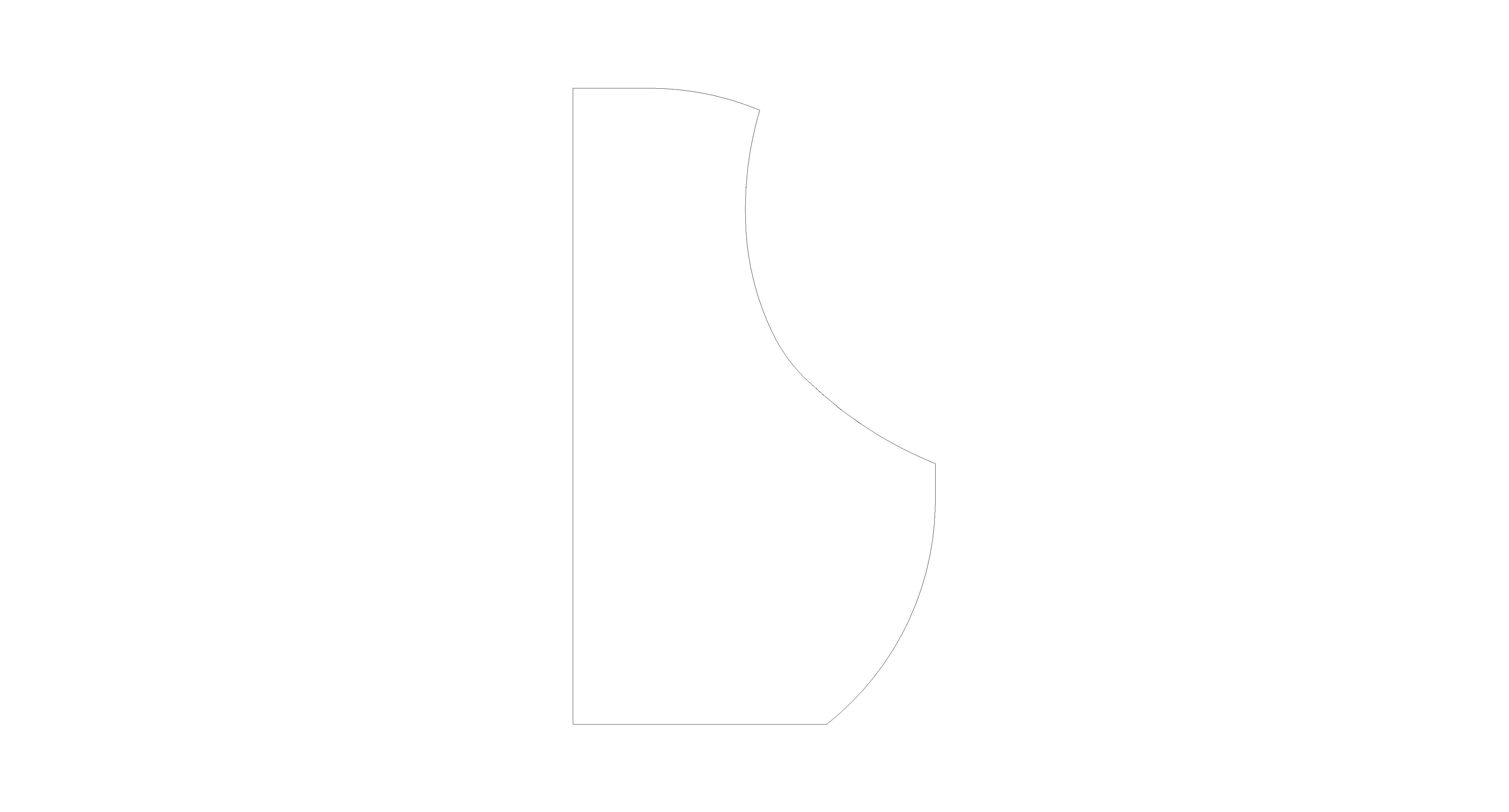 bimstore side image of the American Standard - Flexbrook 0.5L Urinal - CCAS6510-3100410C0