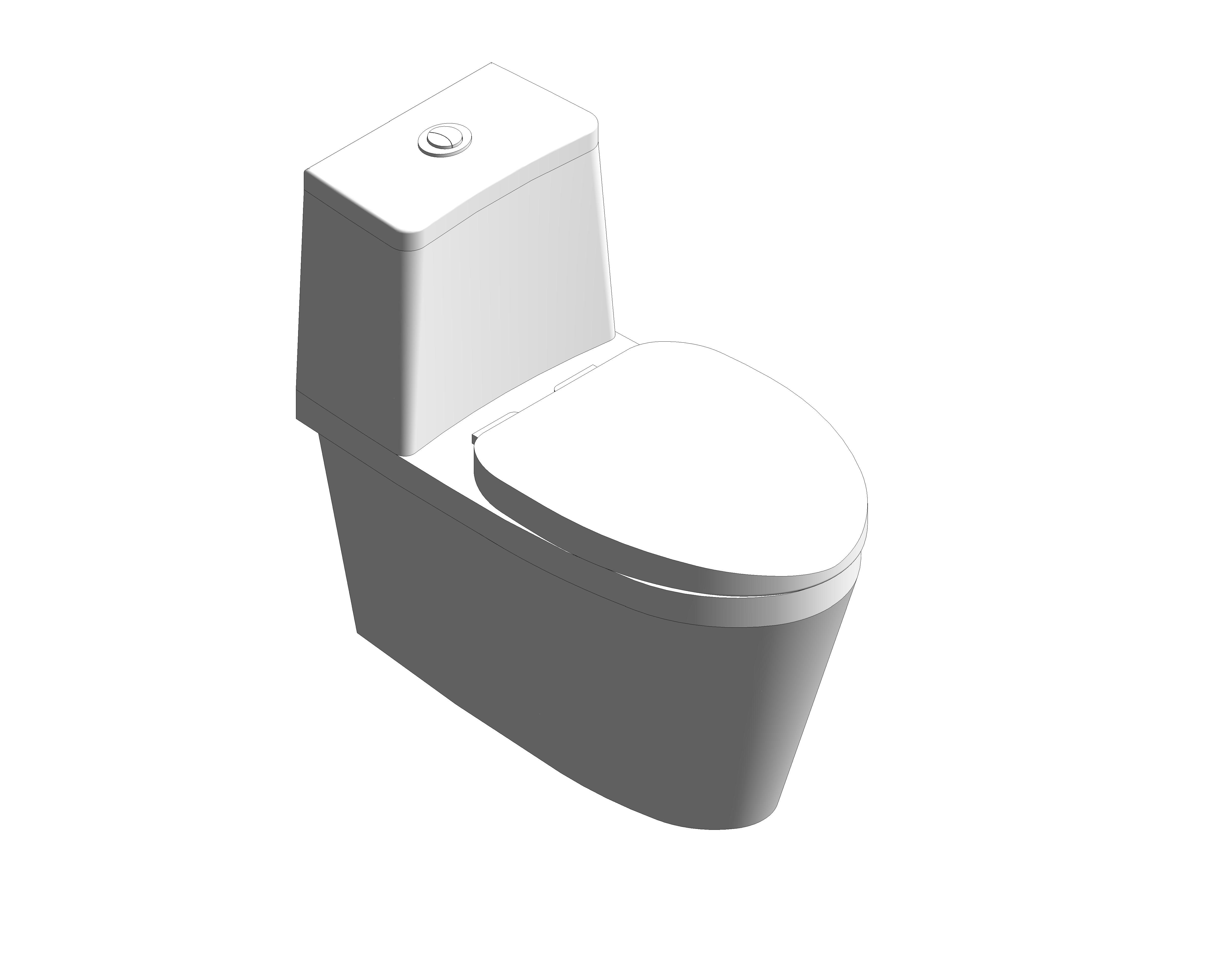 Product: Flexio One-piece Toilet - CL25300-6DACTST