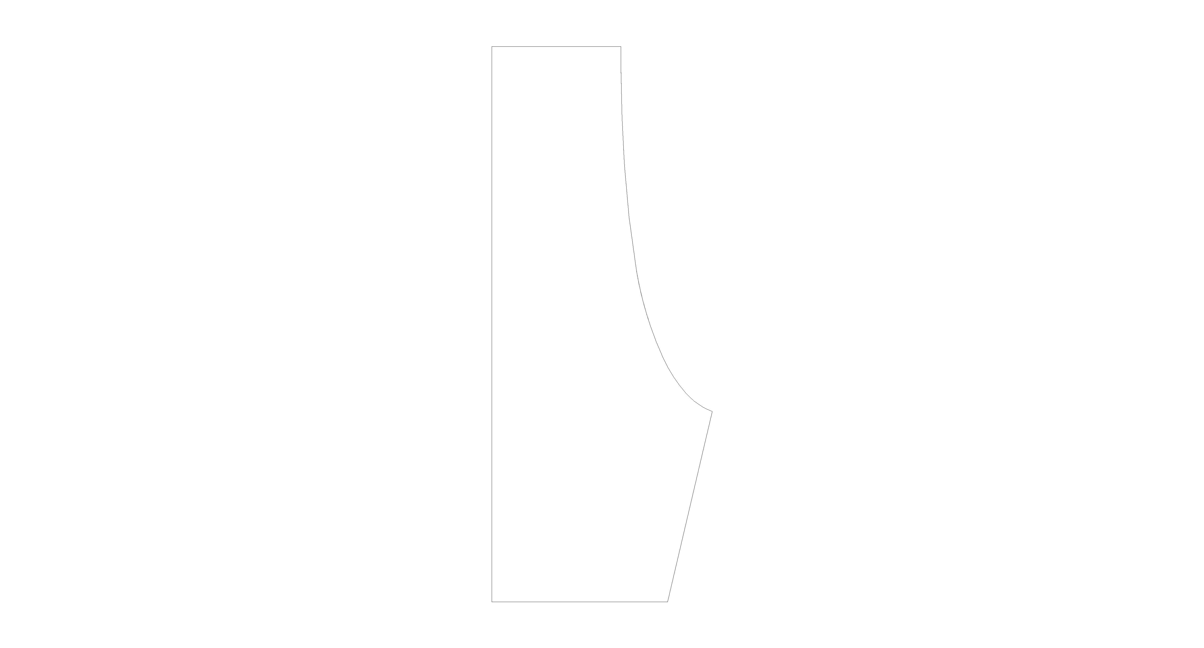 bimstore side image of the American Standard - Lynbrook 0.9L Floor-Standing Urinal - CCAS6605-3200420C0