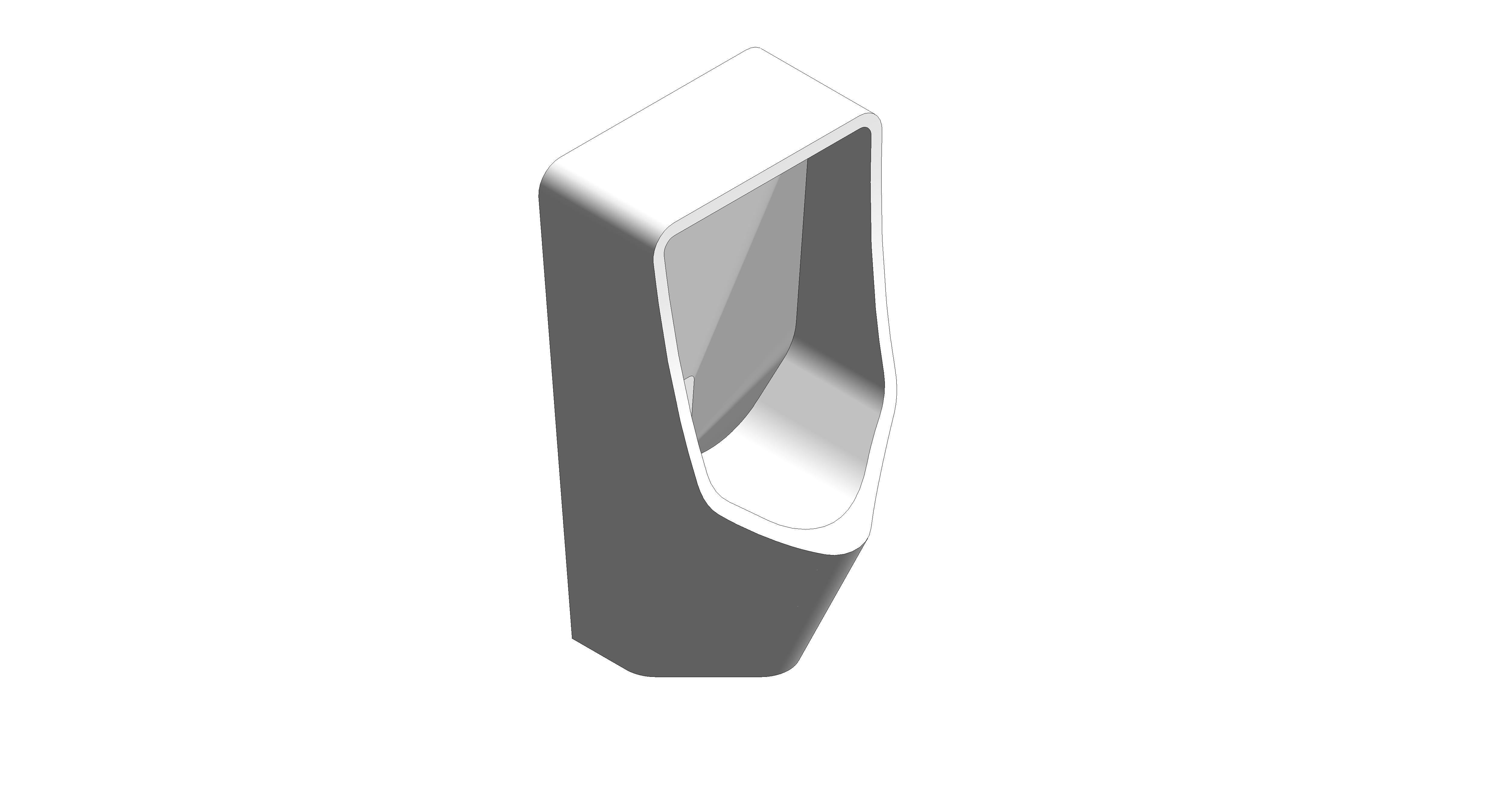 bimstore 3D image of the American Standard - Lynbrook Wall-Hung Urinal - CCAS6509-3200410C0