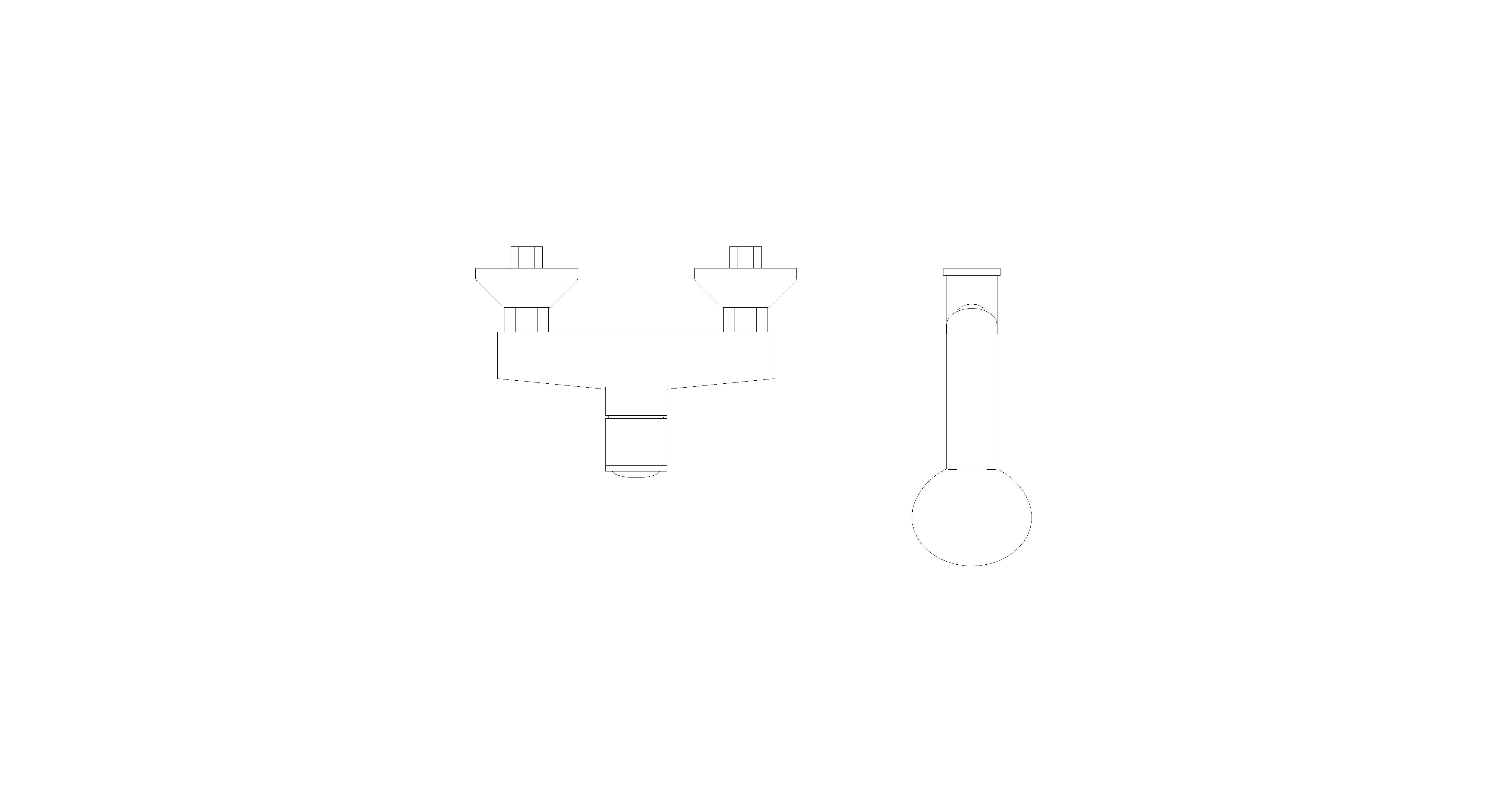 bimstore top image of American Standard - Neo Modern Exposed Shower Only Faucet - FFAS0712-7T1500BT0