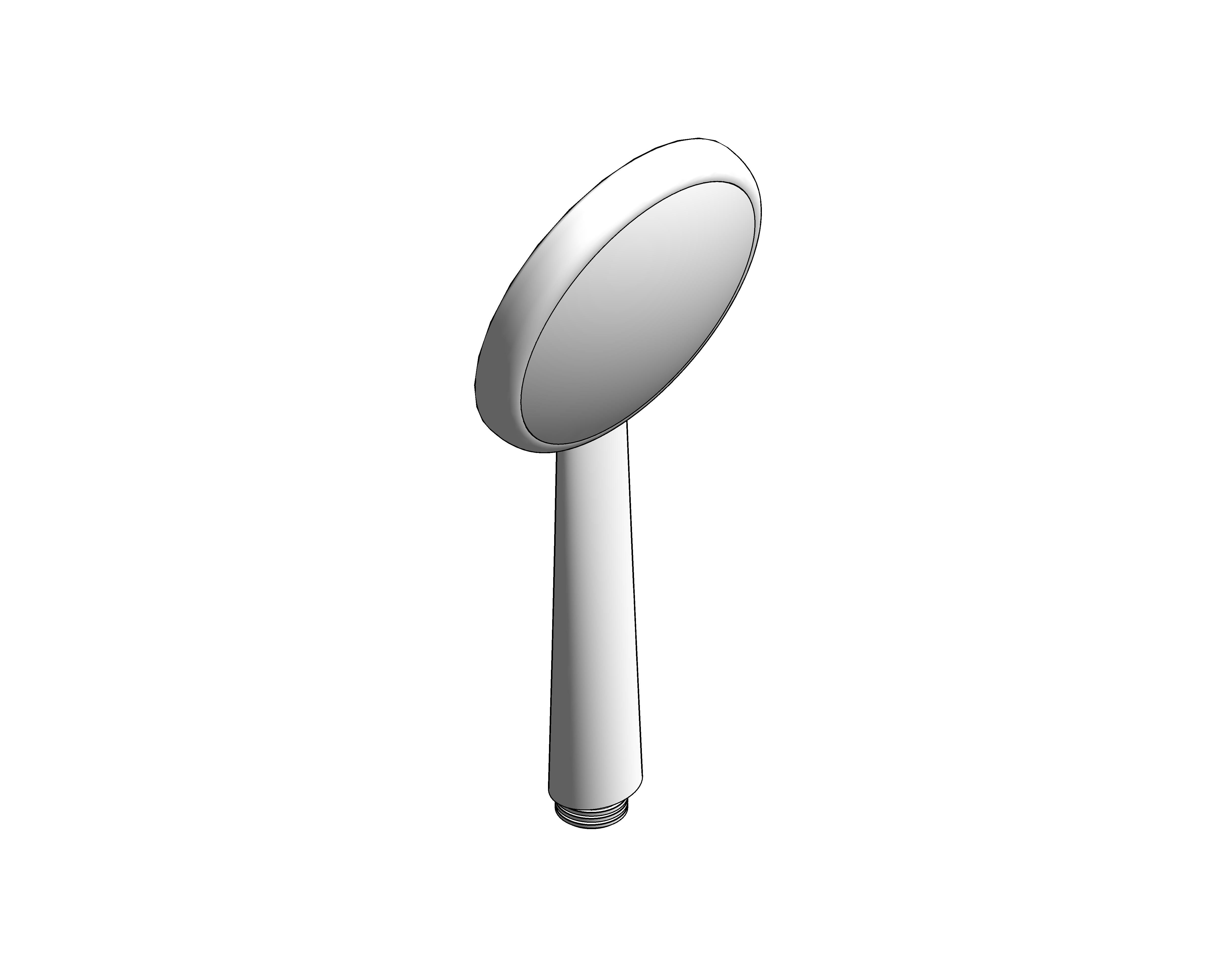 Product: Neo Modern Single Function Hand Shower - FFAS9H01-000500BC0