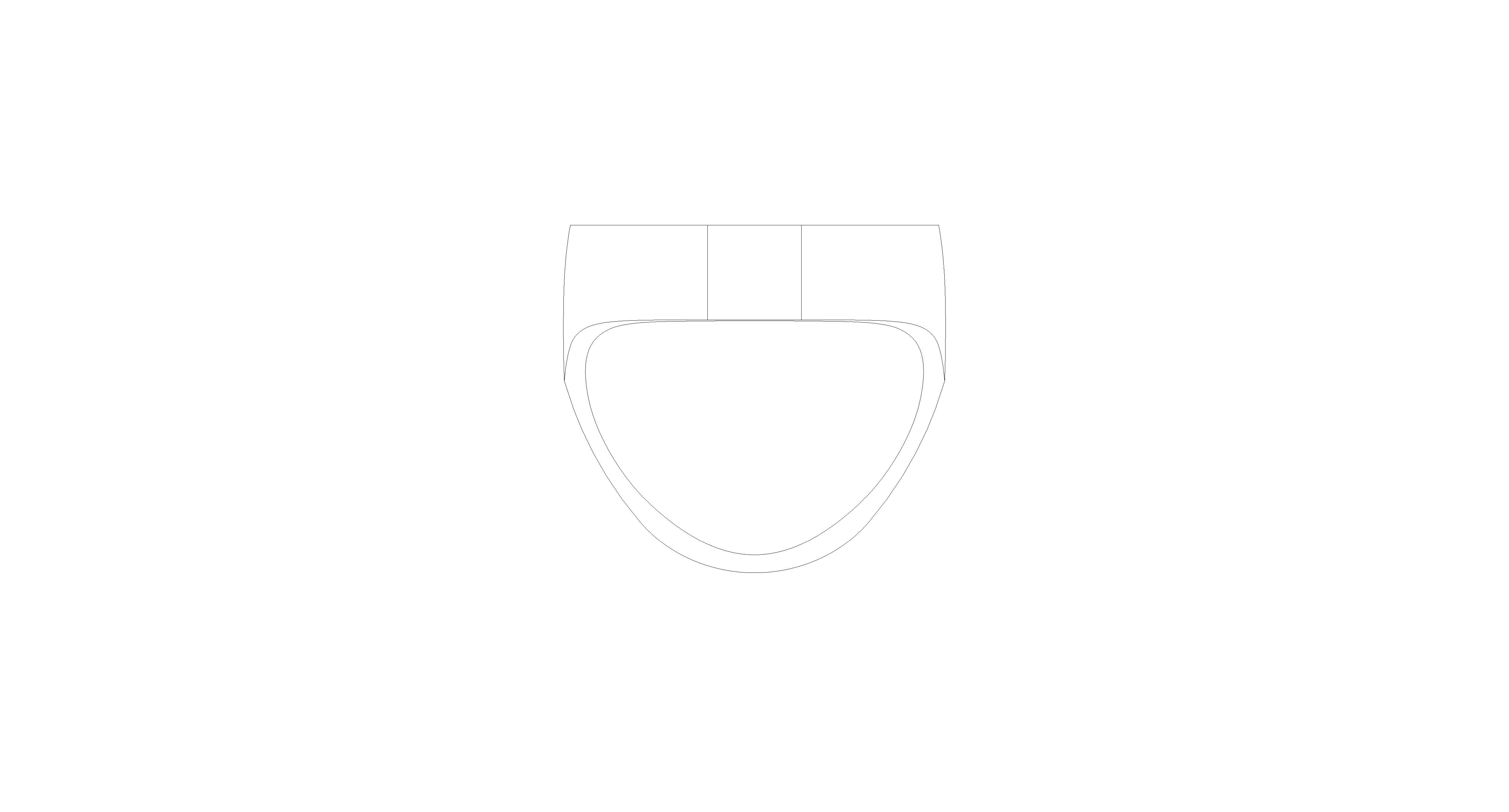 bimstore top image of the American Standard - Neo-Modern Urinal - CCAS6747-3100410C1