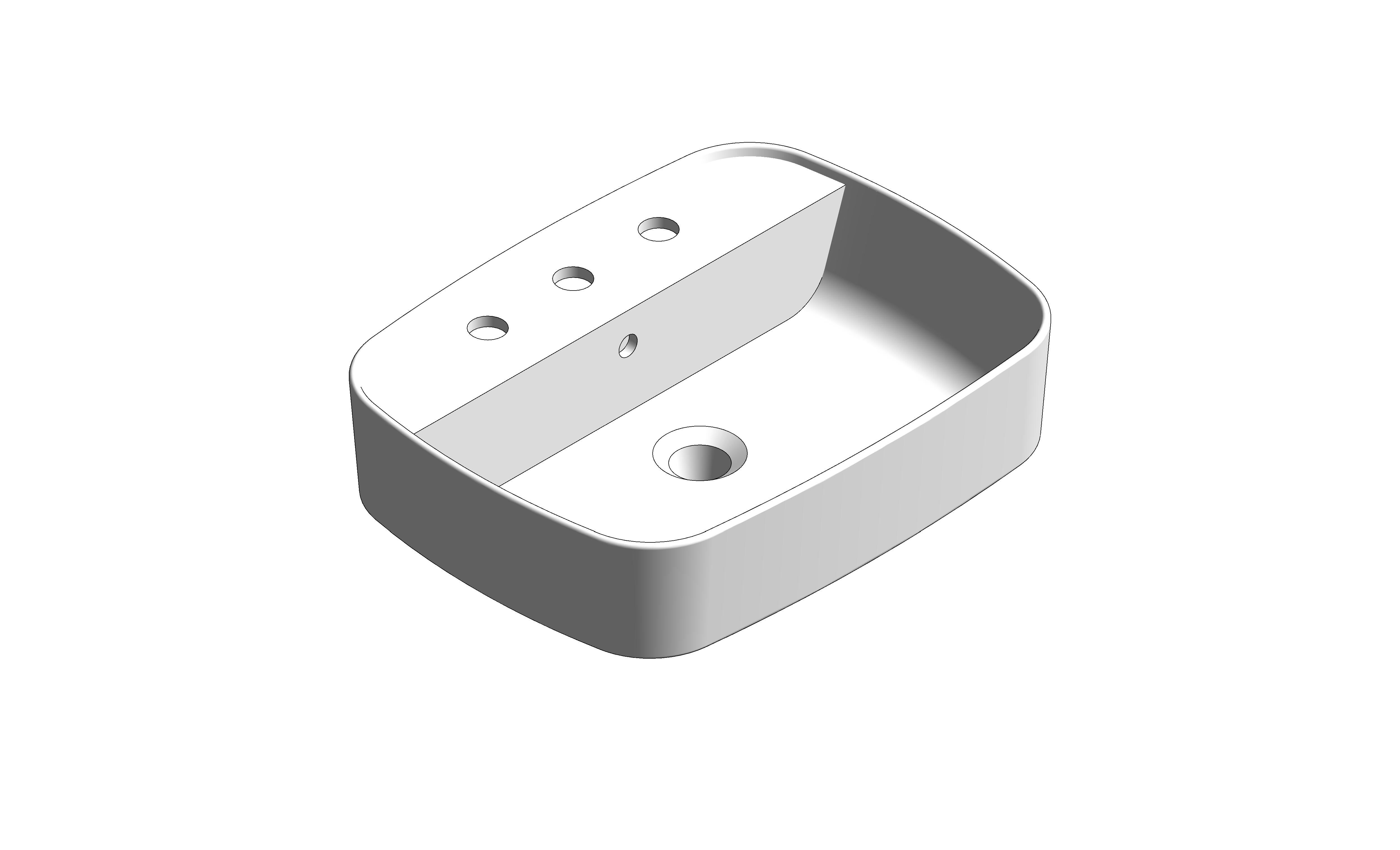 Product: Signature 550mm Vessel with Deck (8″ hole) - CCAS0618-1080410F0