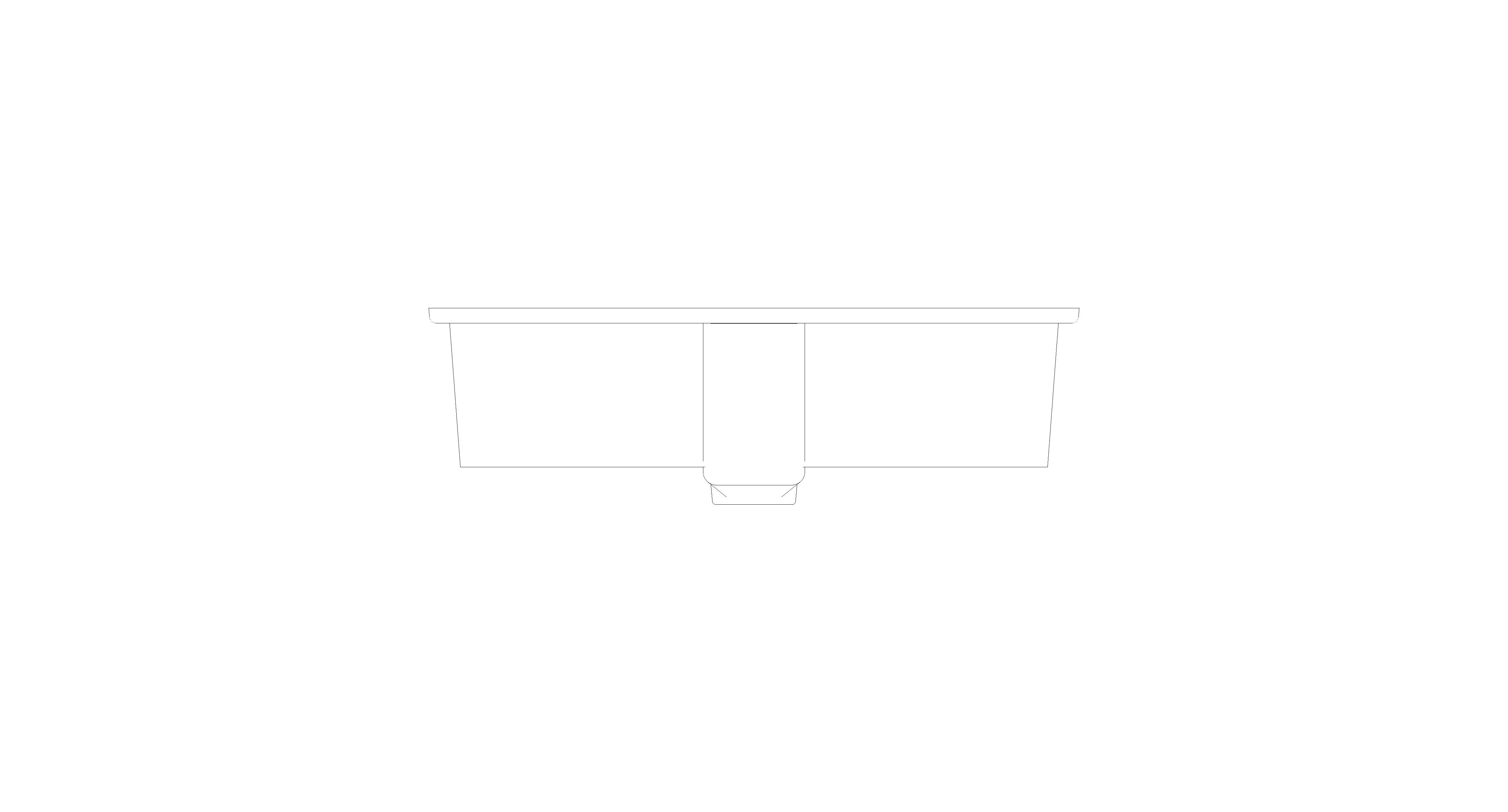 bimstore front image of the American Standard - Thin Touch Square Undercounter Washbasin 600mm - CCASF513-1000410F0