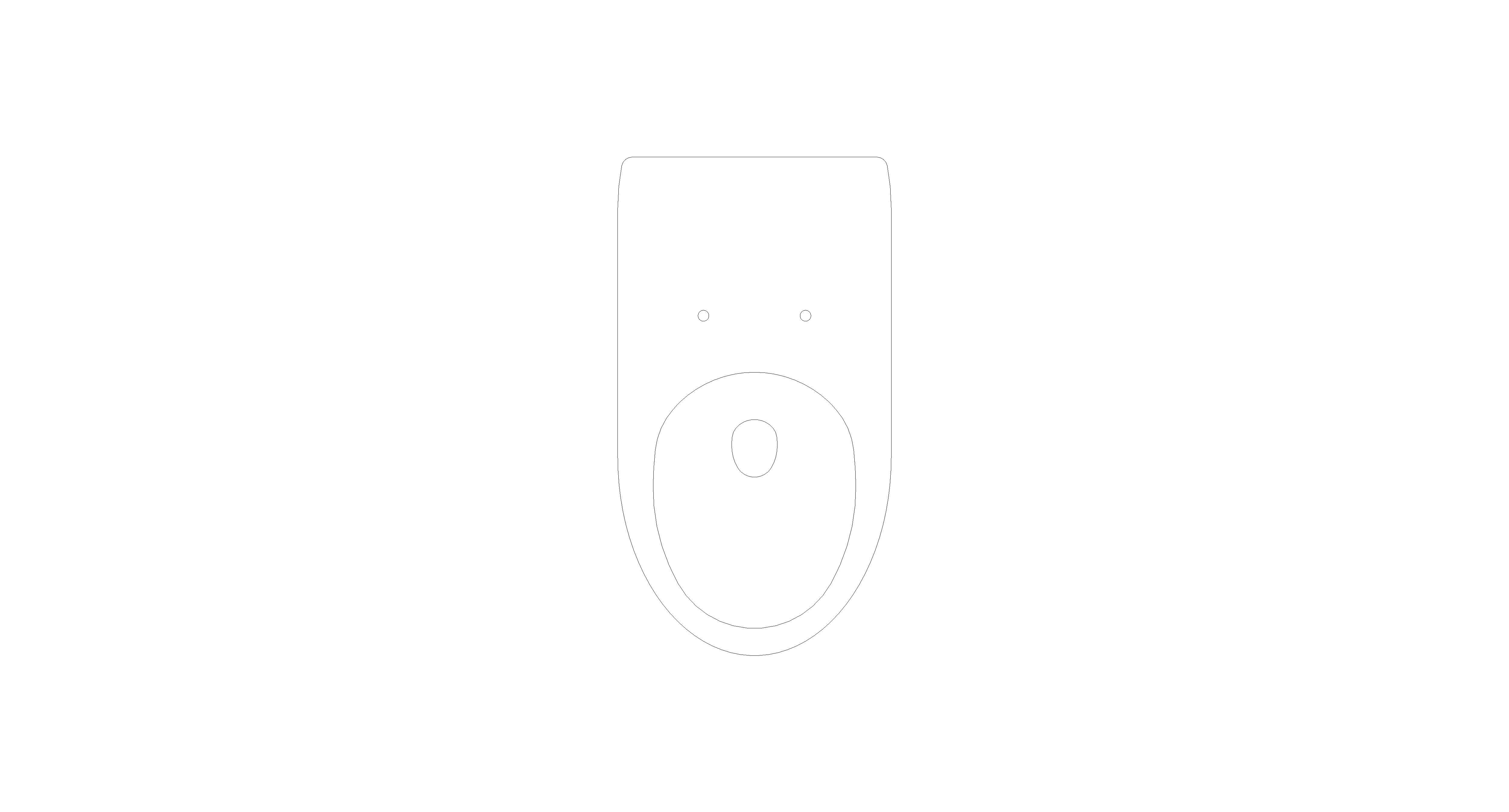 bimstore top image of American Standard - Toilet Pan - CL3322B-6DACTBI