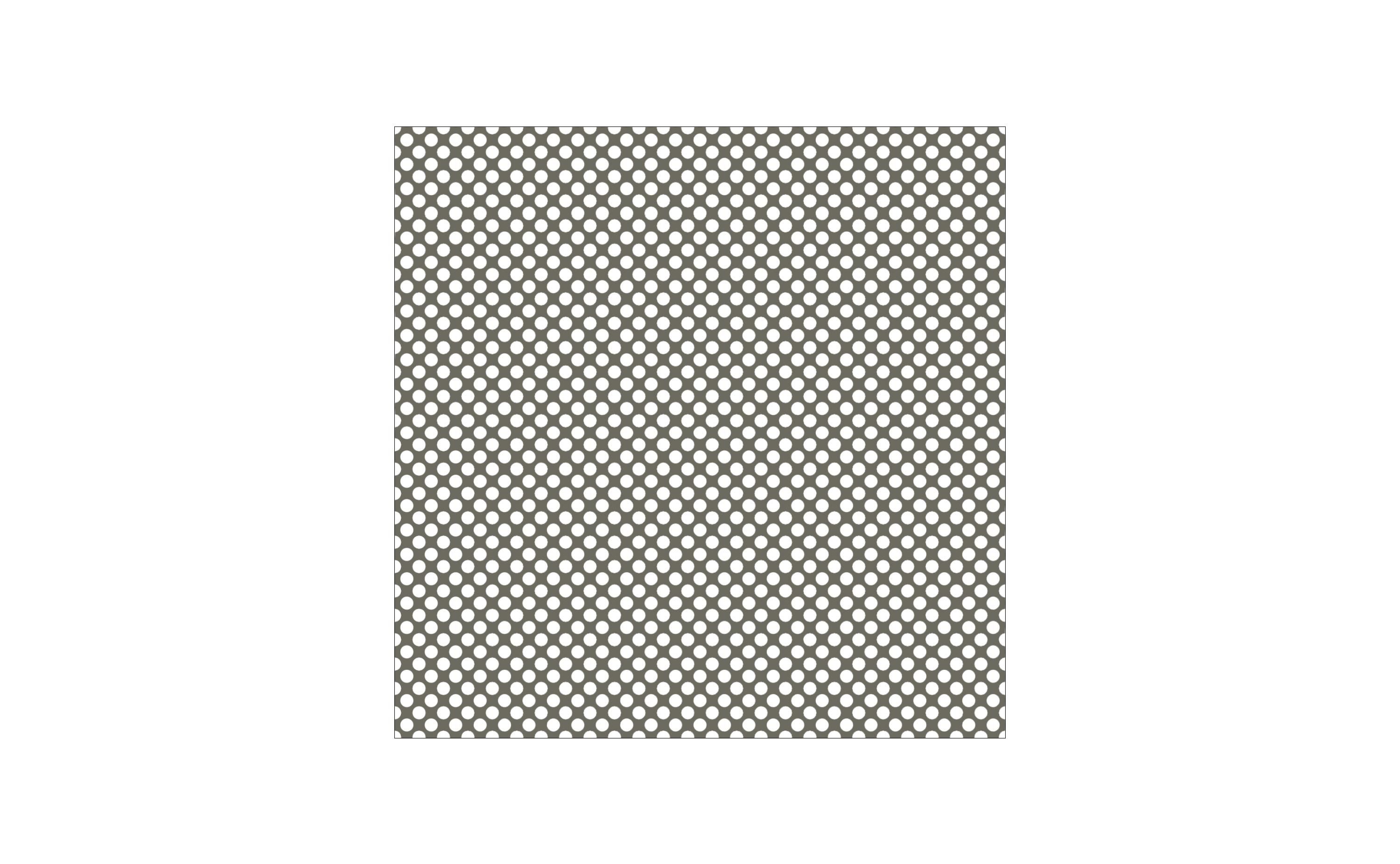 Image of APP - Perforated Panel - Round Hole 21 x 40mm Staggered