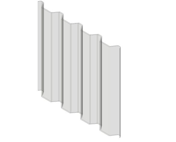 Assan Panel bimstore - Assan Panels - G1000 Greca Polycarbonate Panel