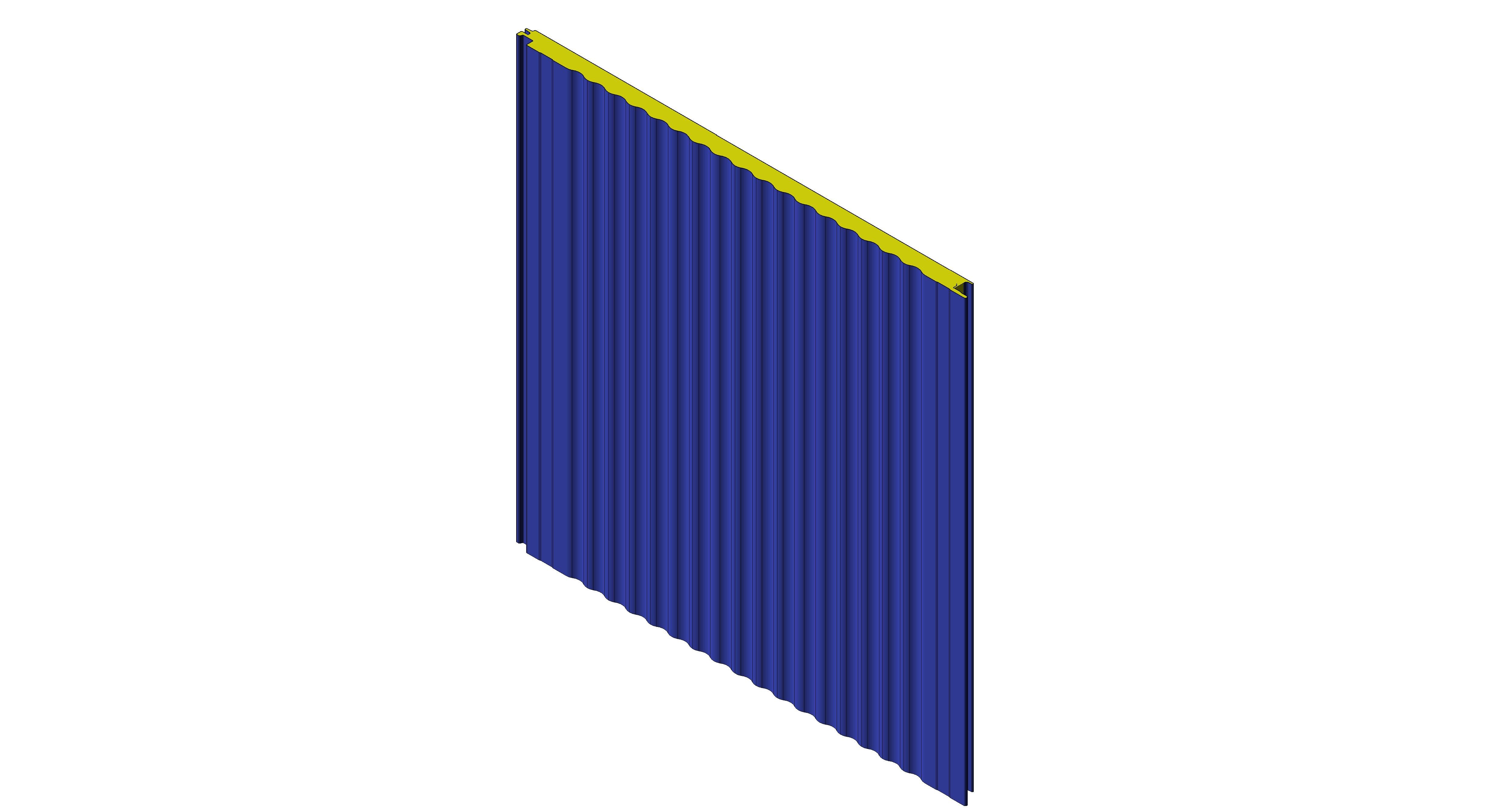 Product: W 40 Sinus Wall Panel