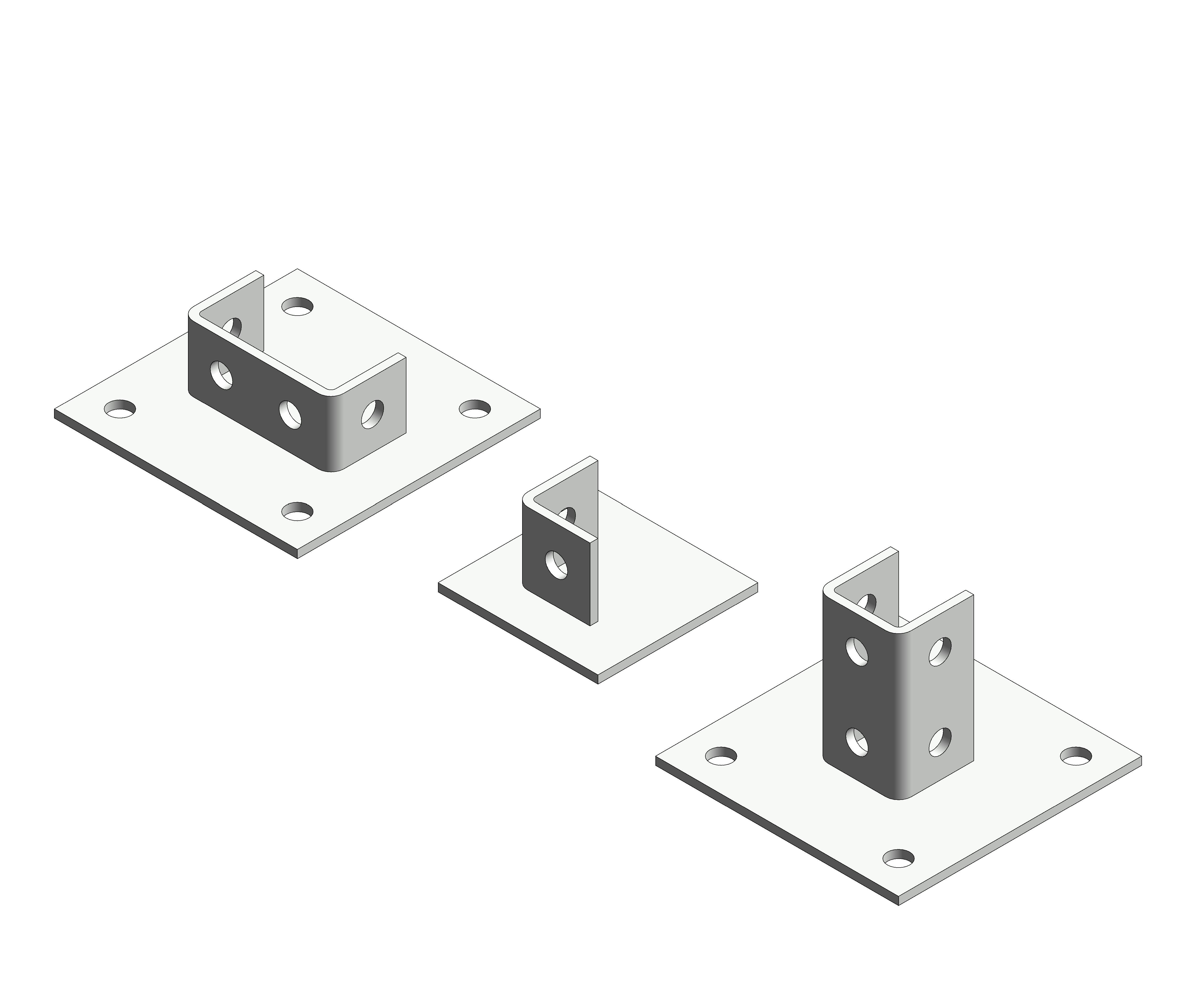Image of Support Systems - Base Plate Fittings