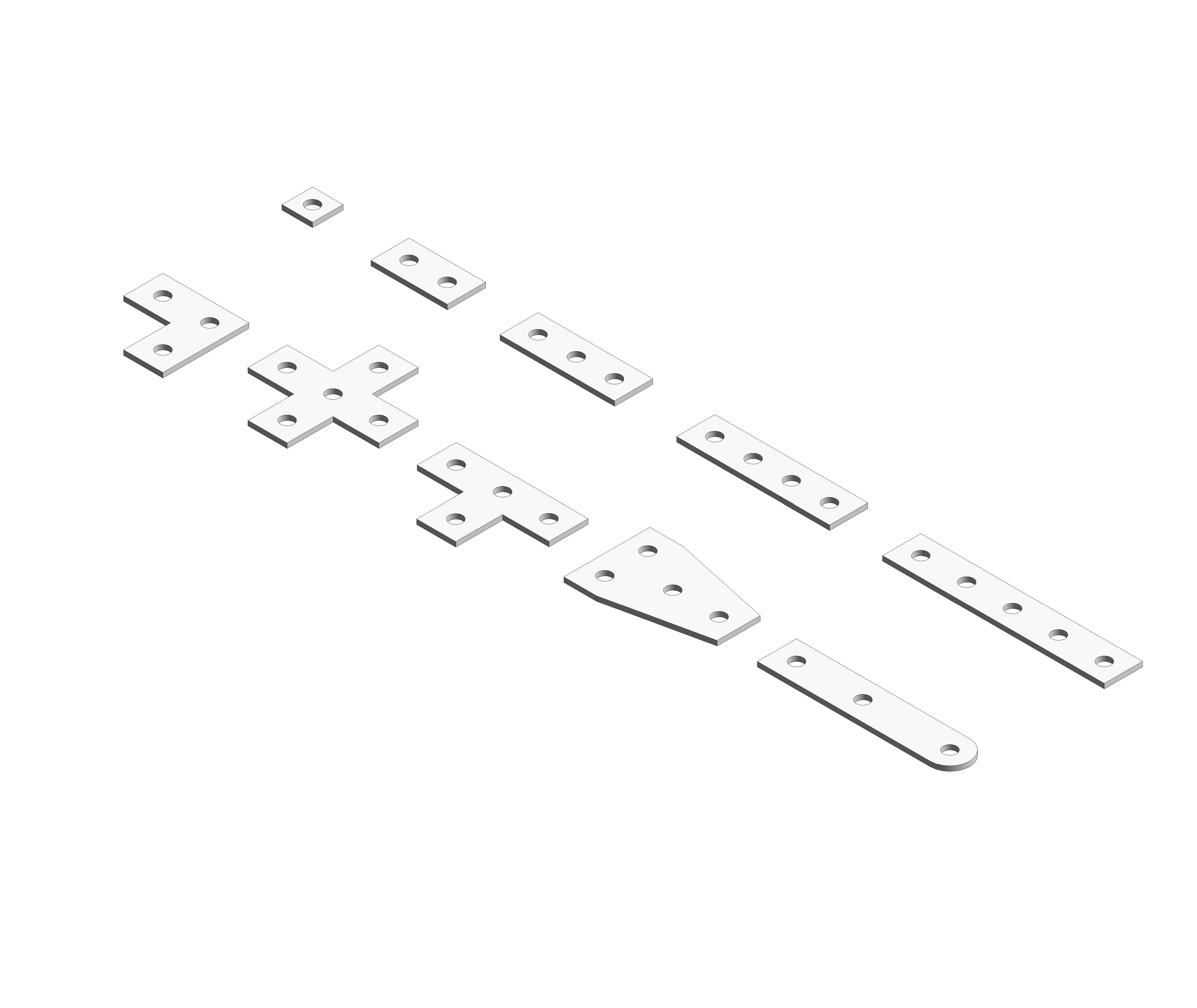 Image of Support Systems - Flat Fittings
