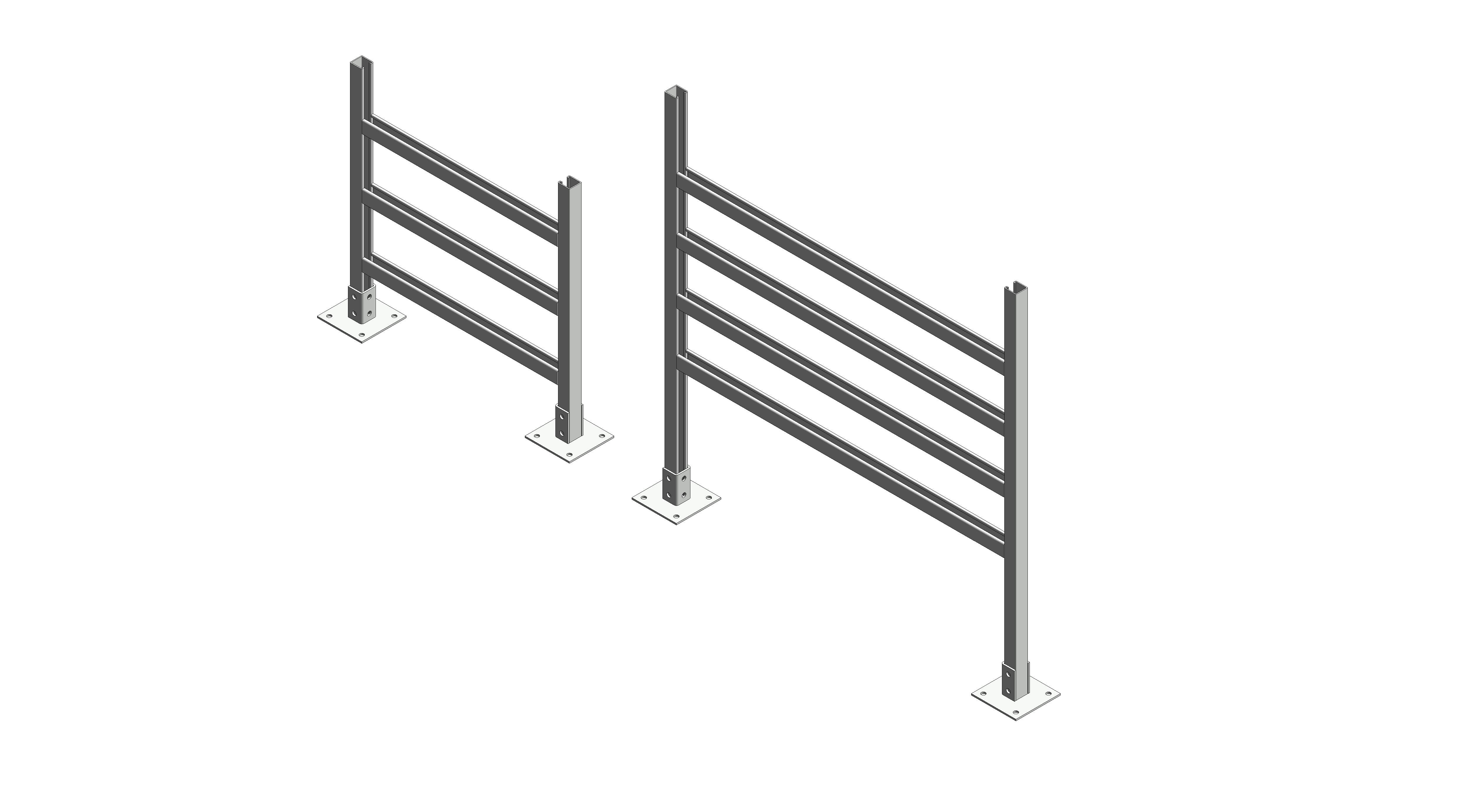 Image of Support Systems - H-frame strut assembly
