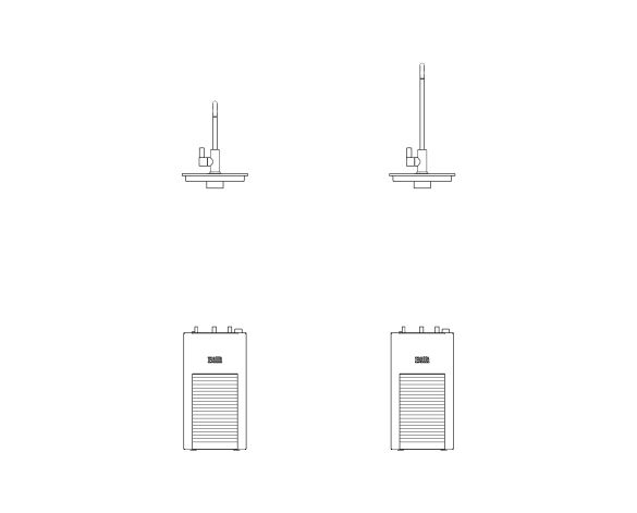 Image of Billi Alpine with Square or Extended Slimline Dispenser