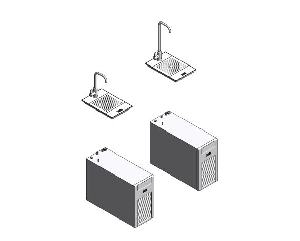 Image of Billi Alpine with Square or Extended Slimline Dispenser