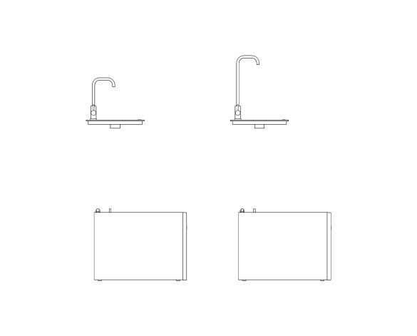 Image of Billi Alpine with Square or Extended Slimline Dispenser