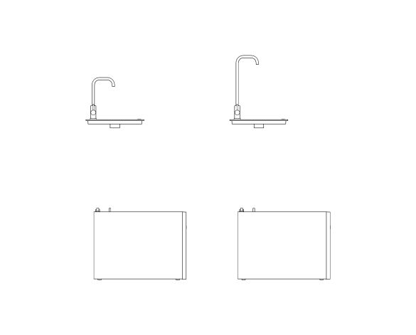 Image of Billi Alpine with Square or Extended Slimline Dispenser