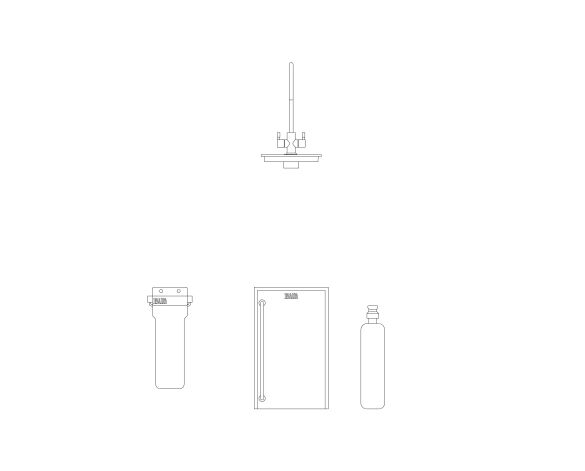 Image of Billi Alpine Sparkling with Dual Levered Slimline Dispenser