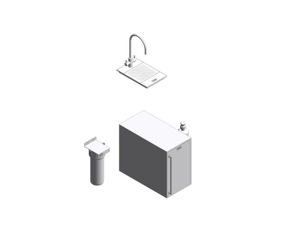 Image of Billi Alpine Sparkling with Dual Levered Slimline Dispenser