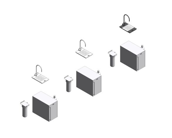 Image of Billi Alpine Sparkling with Dual Levered Slimline Dispenser