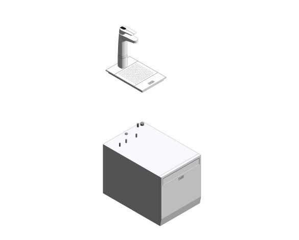 Image of Billi Quadra with XL Levered Dispenser