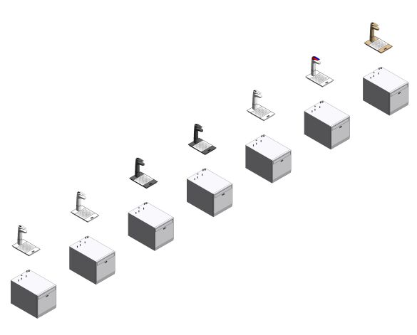 Image of Billi Quadra with XL Levered Dispenser