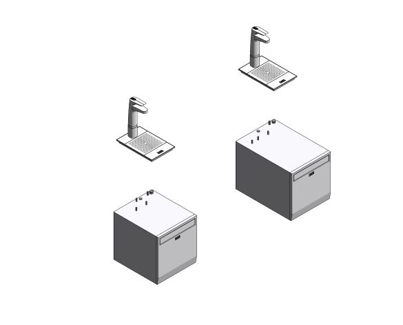 Image of Billi Quadra with XL Levered Dispenser