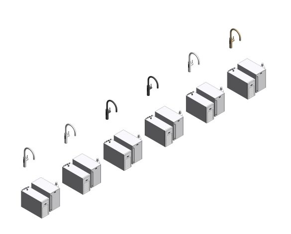 Image of Billi Eco Sparkling with Gooseneck Multifunction Mixer Tap