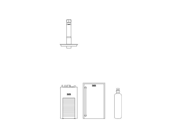 Image of Billi Home B5000 Sparkling with XL Levered Dispenser