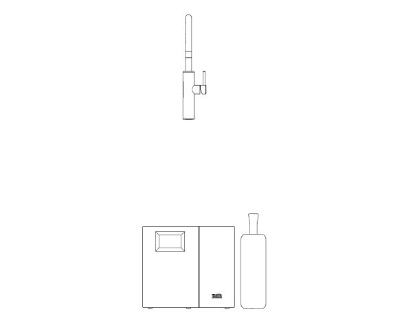 Image of Billi Home BCS with Gooseneck Multifunction Mixer Tap
