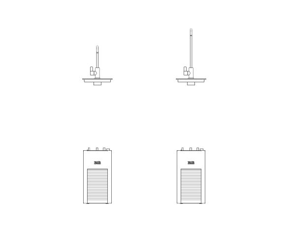 Image of Billi Home C with Square or Extended Slimline Dispenser