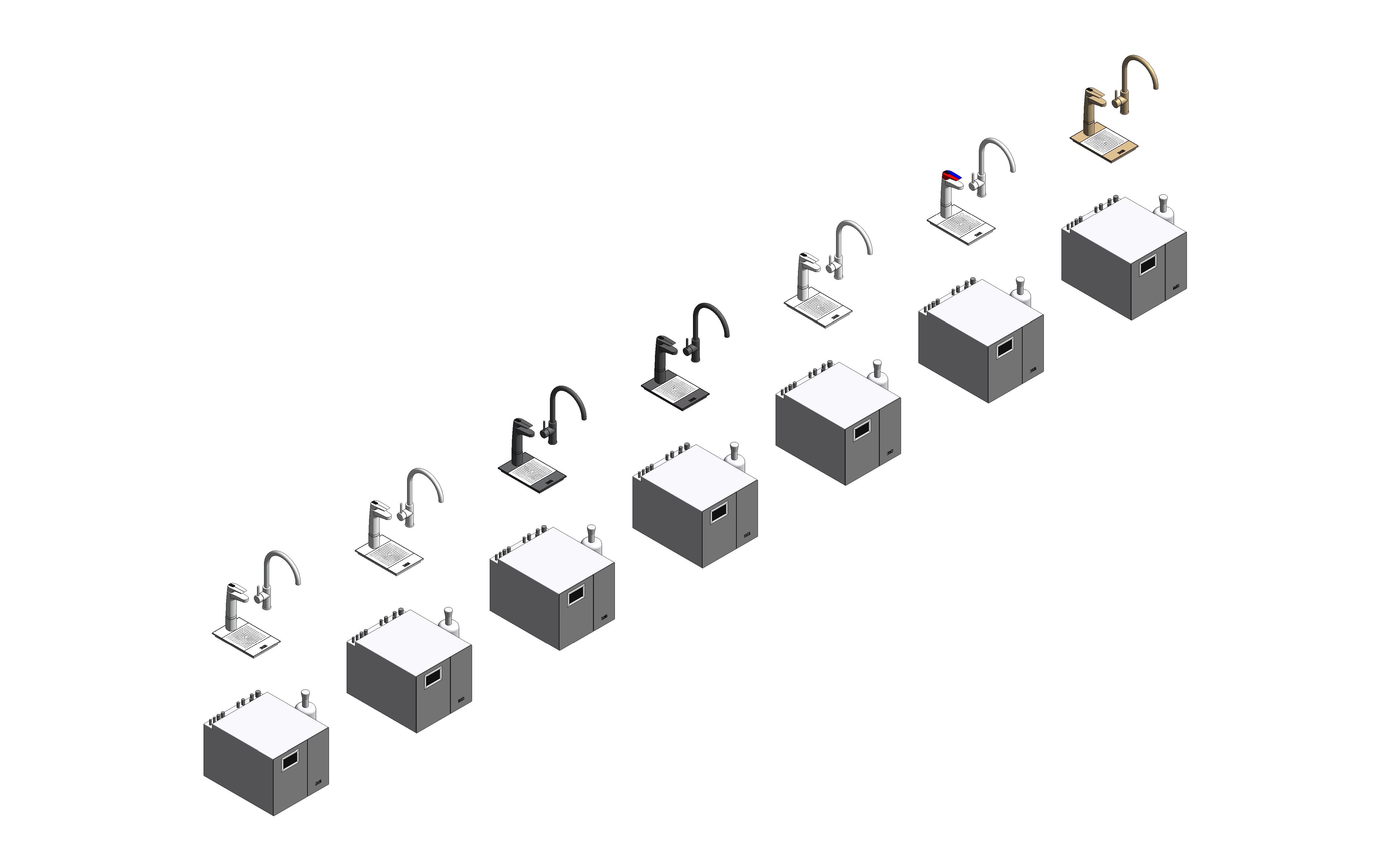 Image of Billi OmniOne Plus 9 with XL Levered Dispenser & Mixer