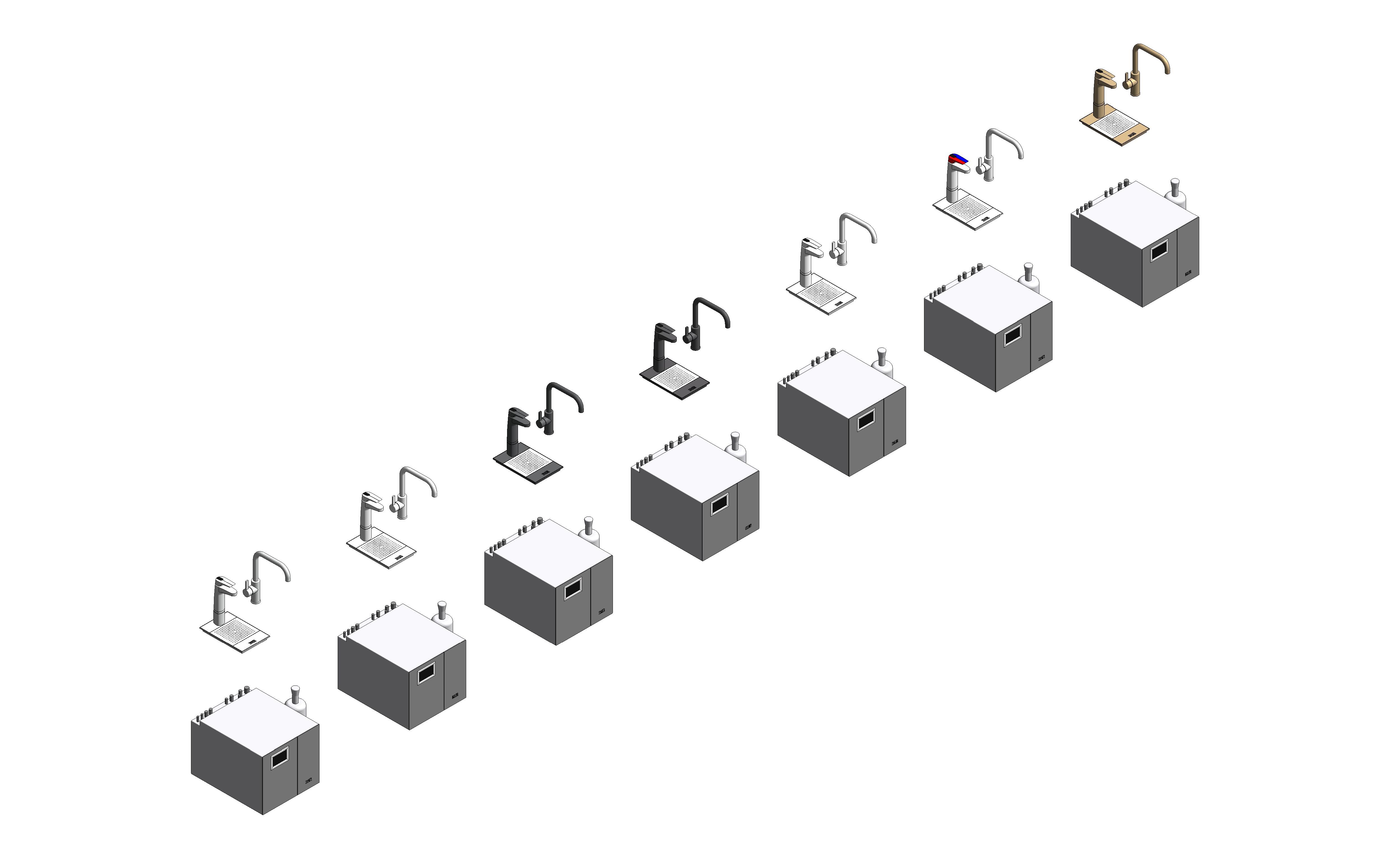 Image of Billi OmniOne Plus 9 with XL Levered Dispenser & Mixer