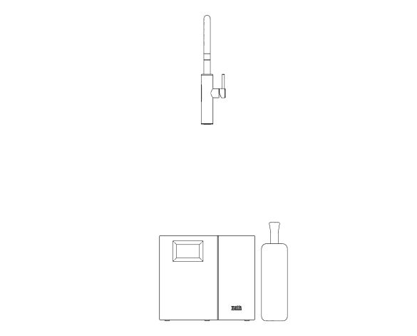Image of Billi OmniOne Pro60 with Gooseneck Multifunction Mixer Tap