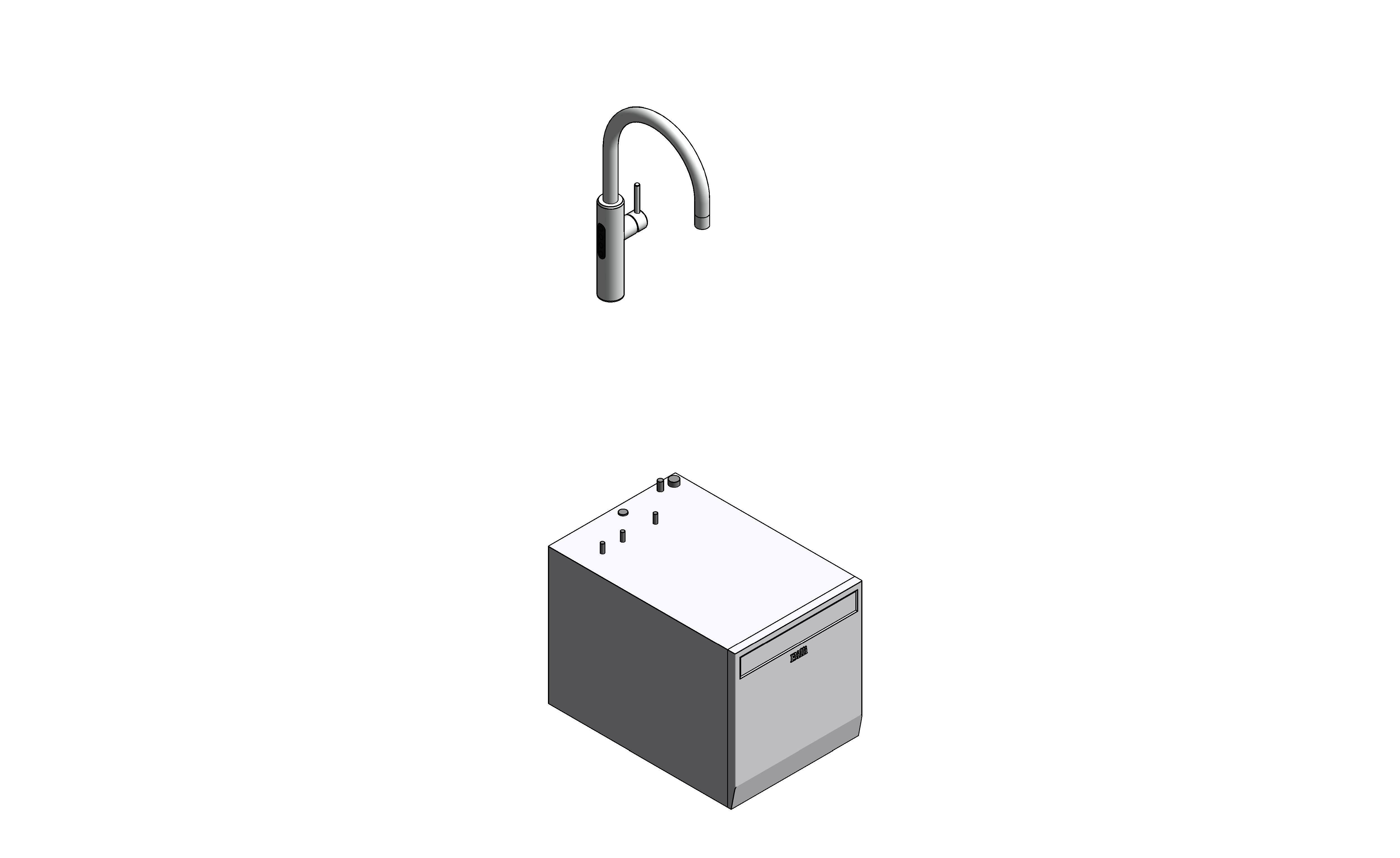 Image of Billi Quadra with Gooseneck Multifunction Mixer Tap