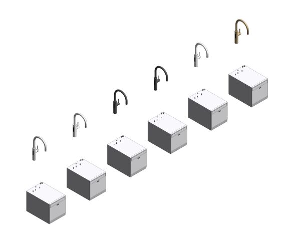 Image of Billi Quadra with Gooseneck Multifunction Mixer Tap