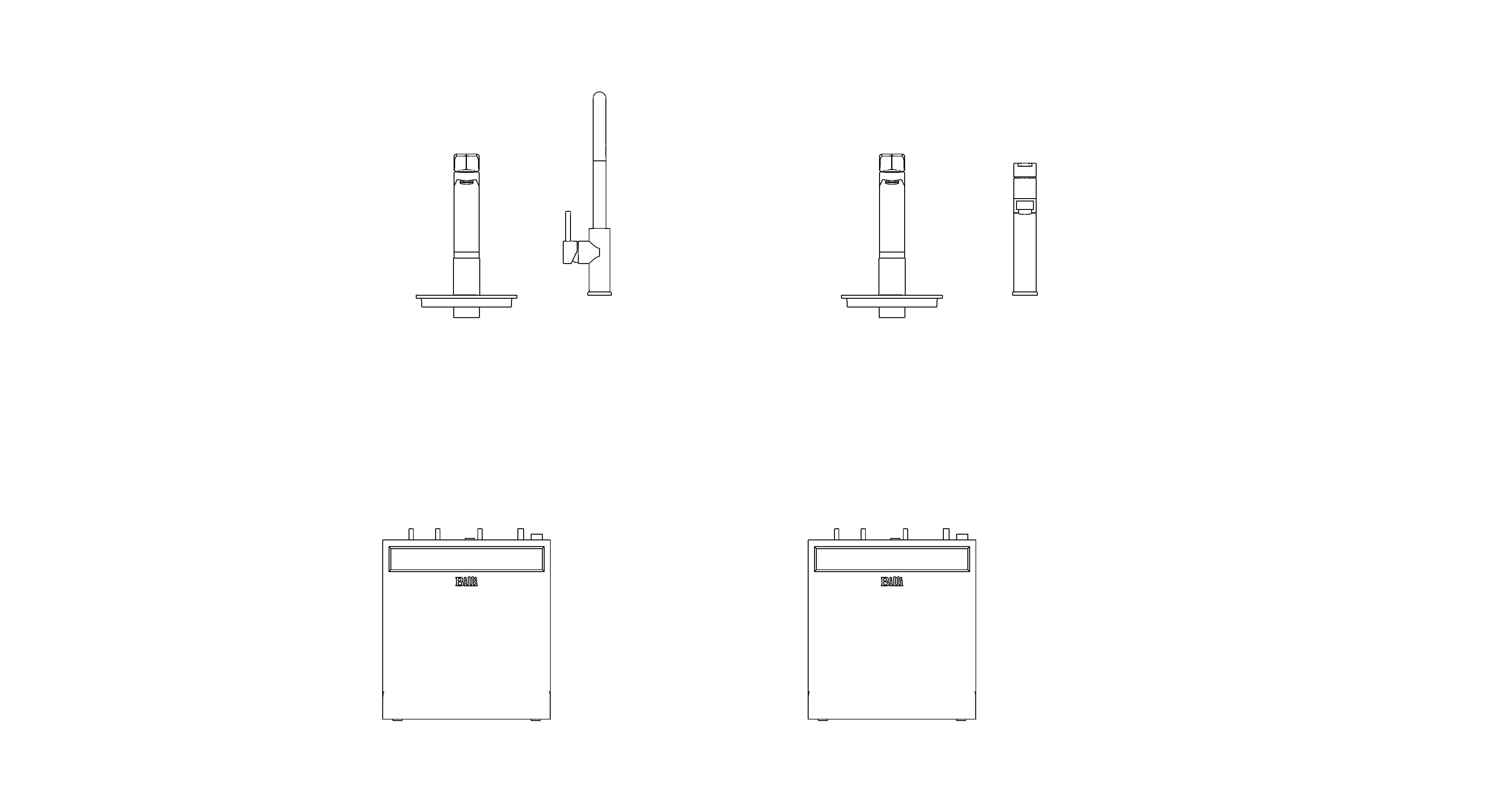 Image of Billi Quadra Plus with XL Levered Dispenser & Mixer