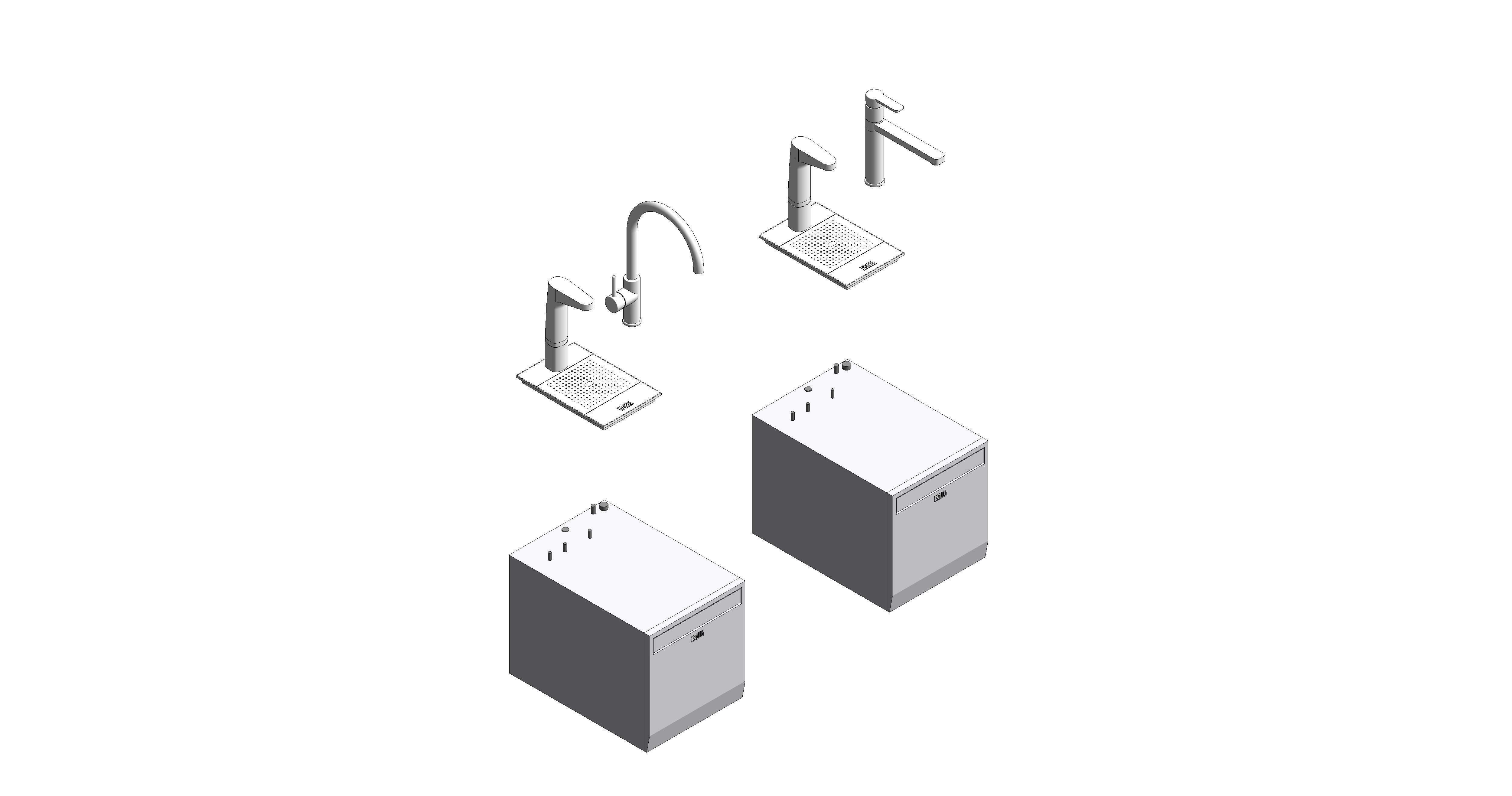 Image of Billi Quadra Plus with XR Remote Dispenser & Mixer