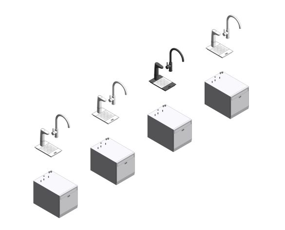 Billi Quadra Plus with XT Touch Dispenser & Mixer
