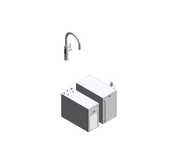 Image of Billi Quadra Sparkling with Gooseneck Multifunction Mixer Tap
