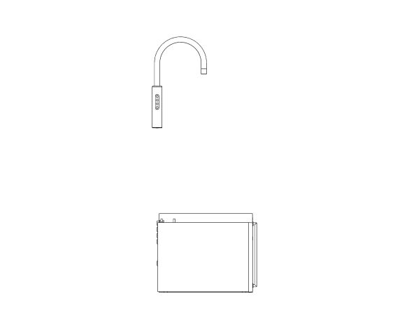 Image of Billi Quadra Sparkling with Gooseneck Multifunction Mixer Tap