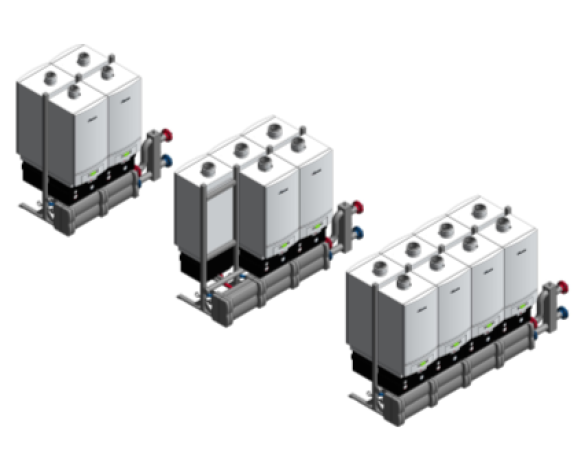 GB162 V2 Gas-Fired Condensing Boiler (Cascade)